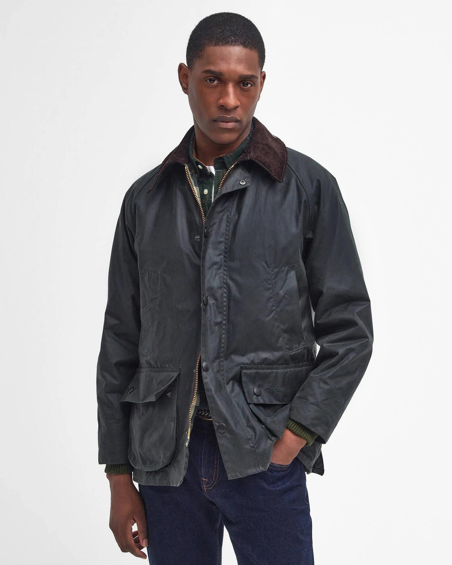 Bedale wax jacket sage
