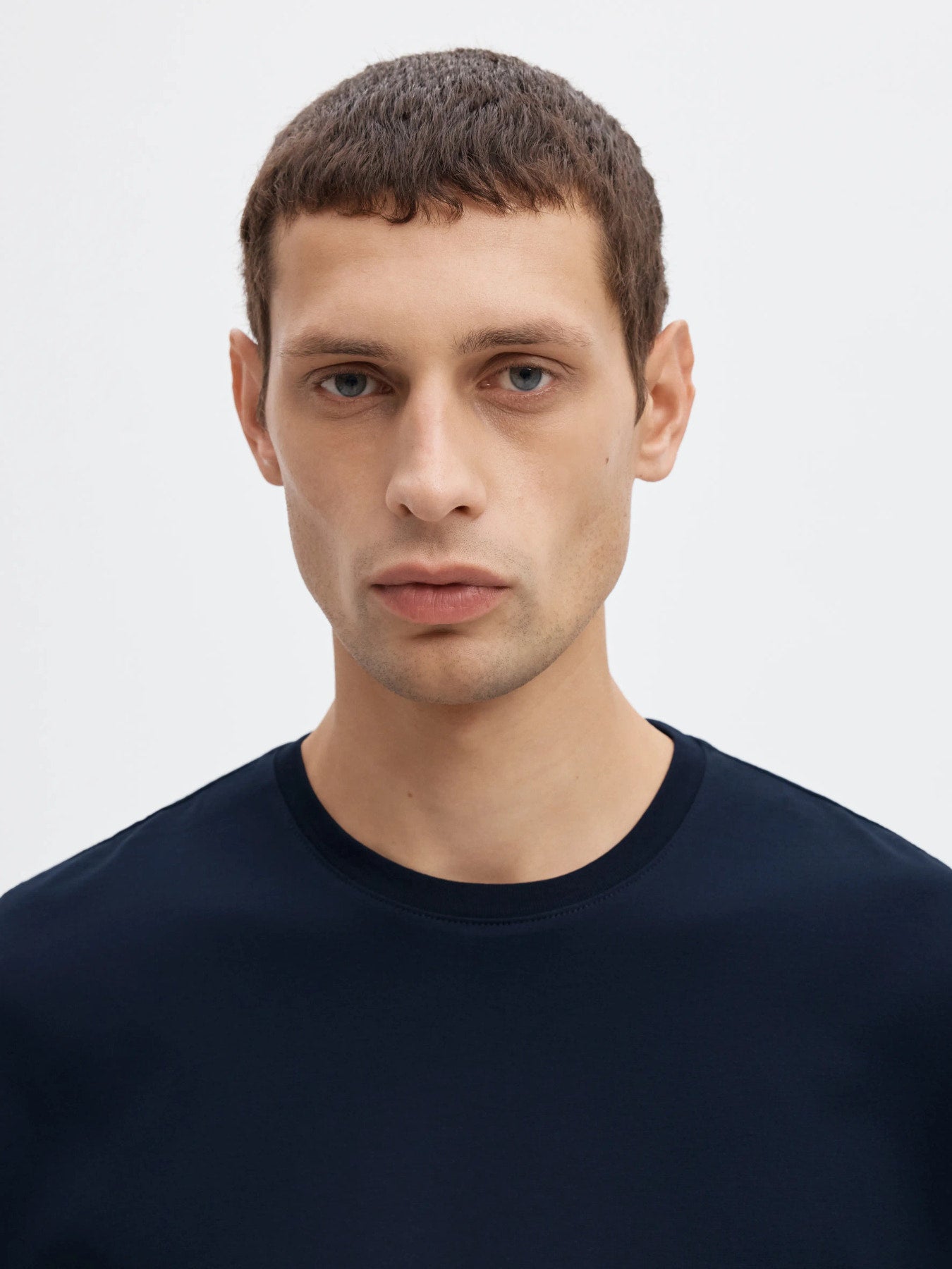 Mount ss o-neck tee - Sky captain