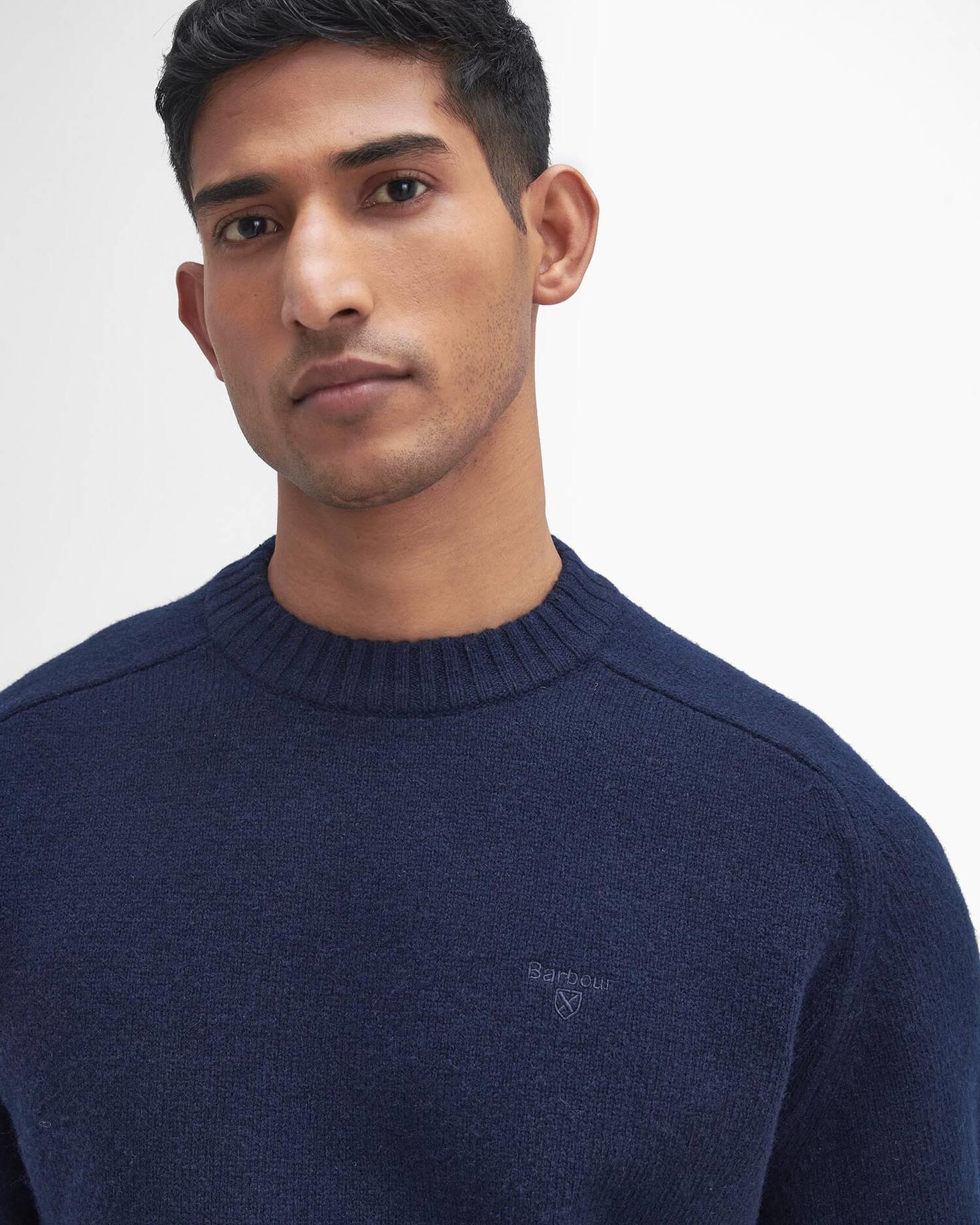 Grangetown wool sweater- navy