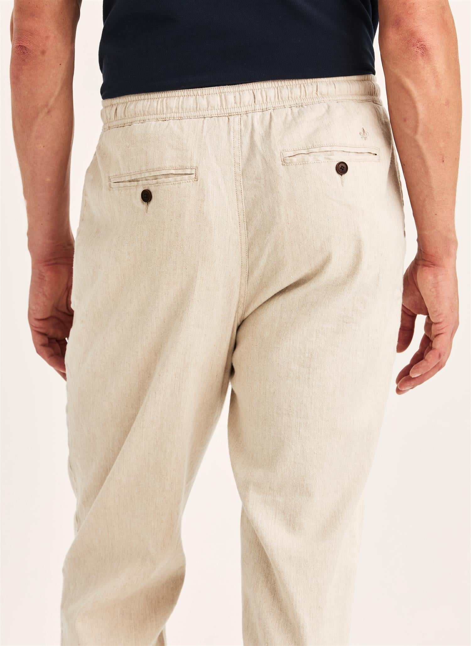 Fenix Linen Trouser- Off white