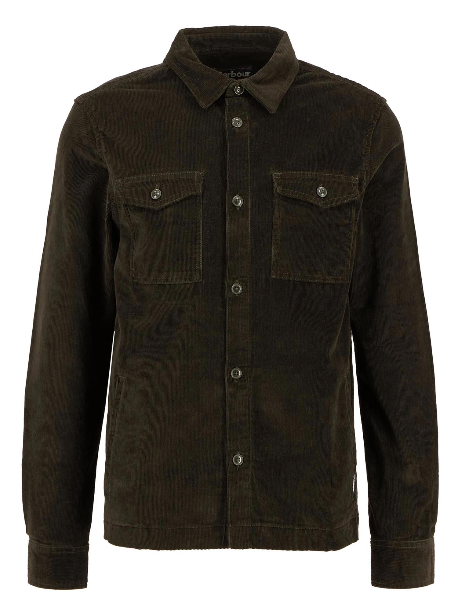 Cord Overshirt- Olive