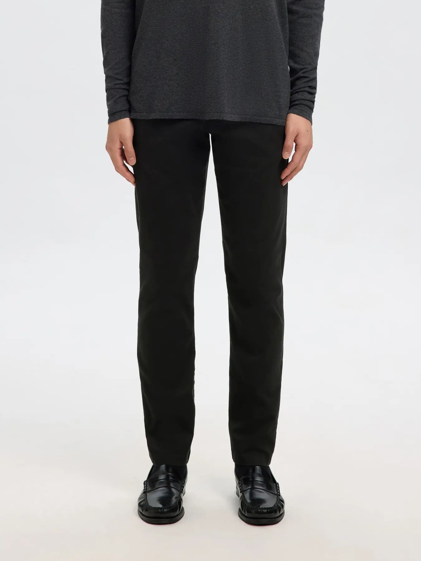 Slim New Miles 175 Flex Chino- Black