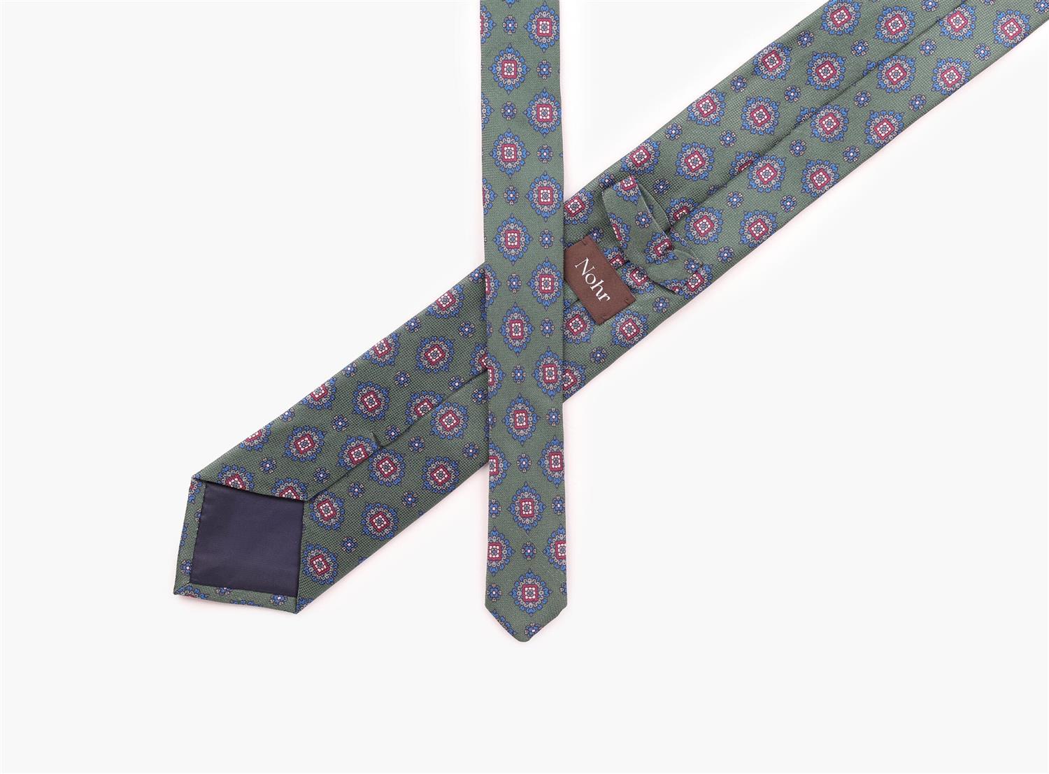 Ole silk tie - Grønn