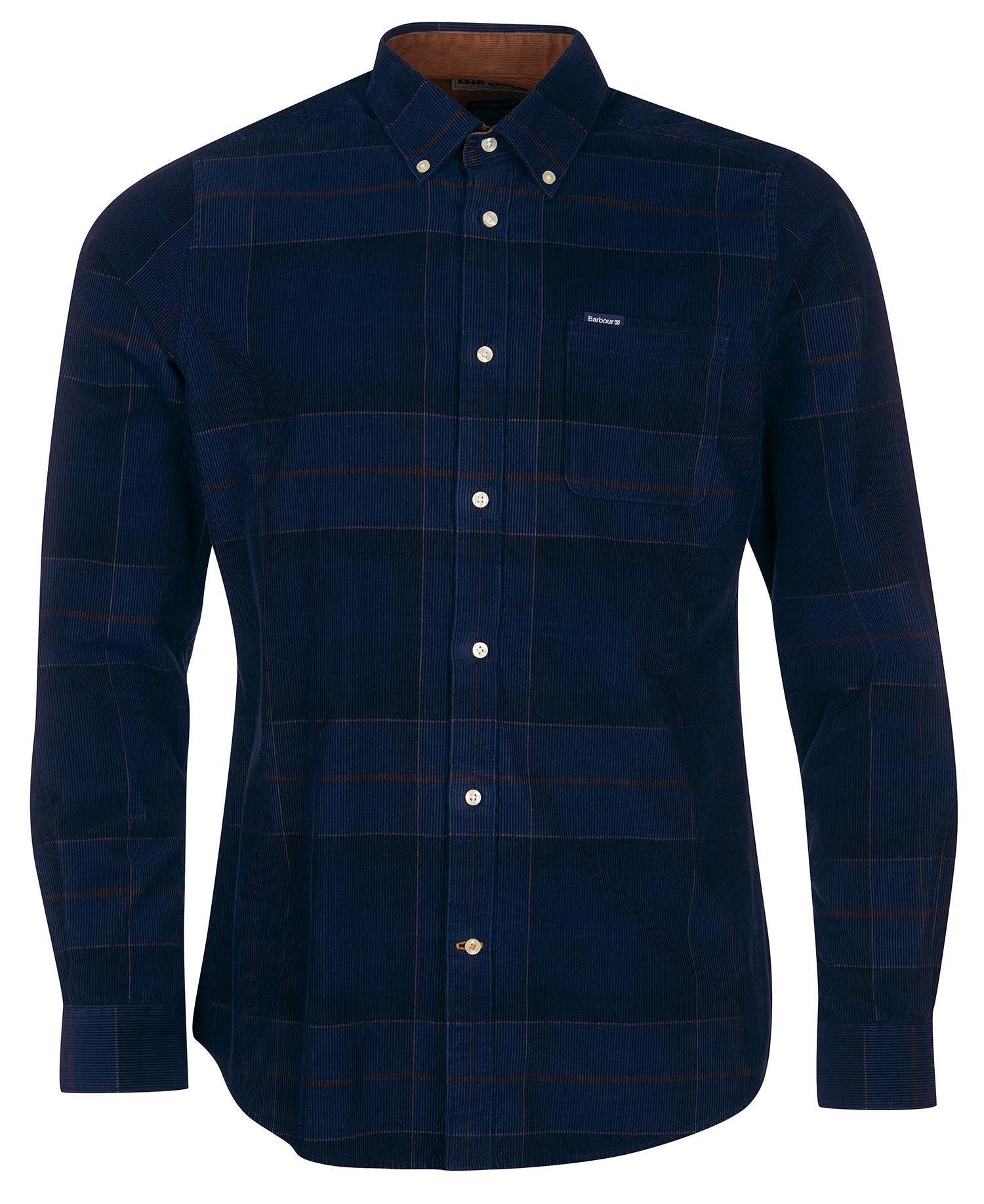 Blair tailored shirt- Midnight tartan