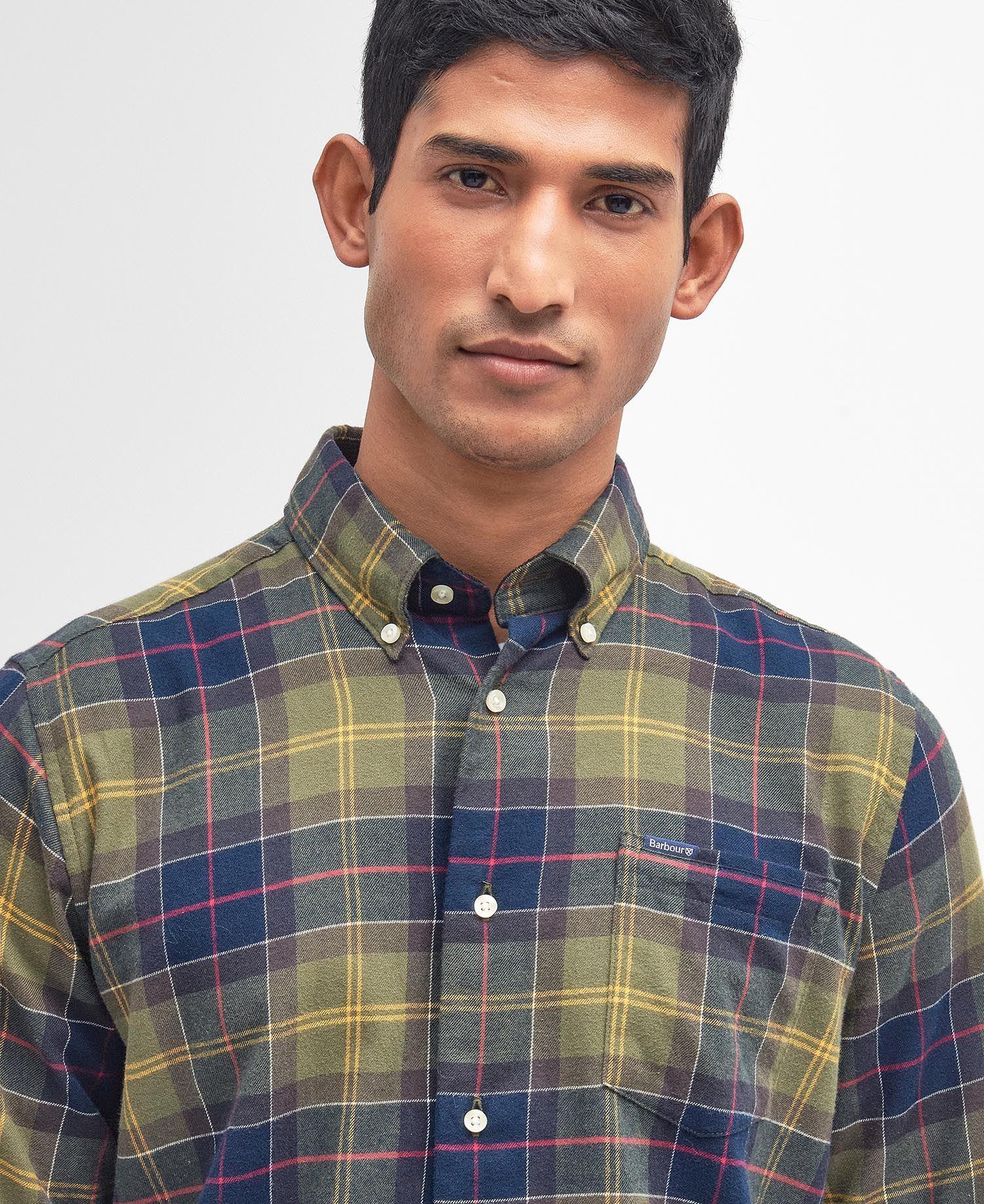 Fortrose tailored shirt -classic tartan