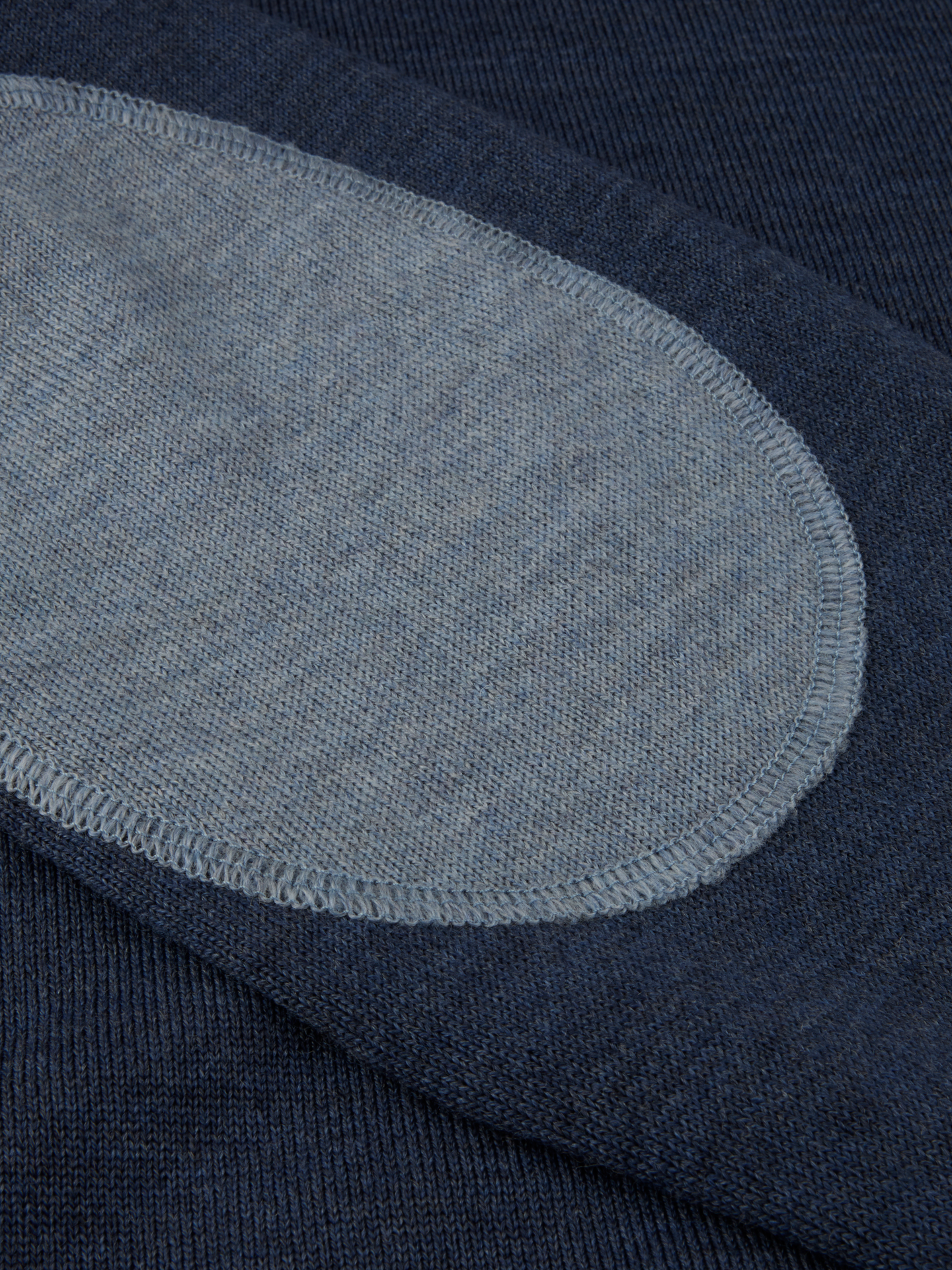 Sweater Knitted Crew Neck With Patch Merino