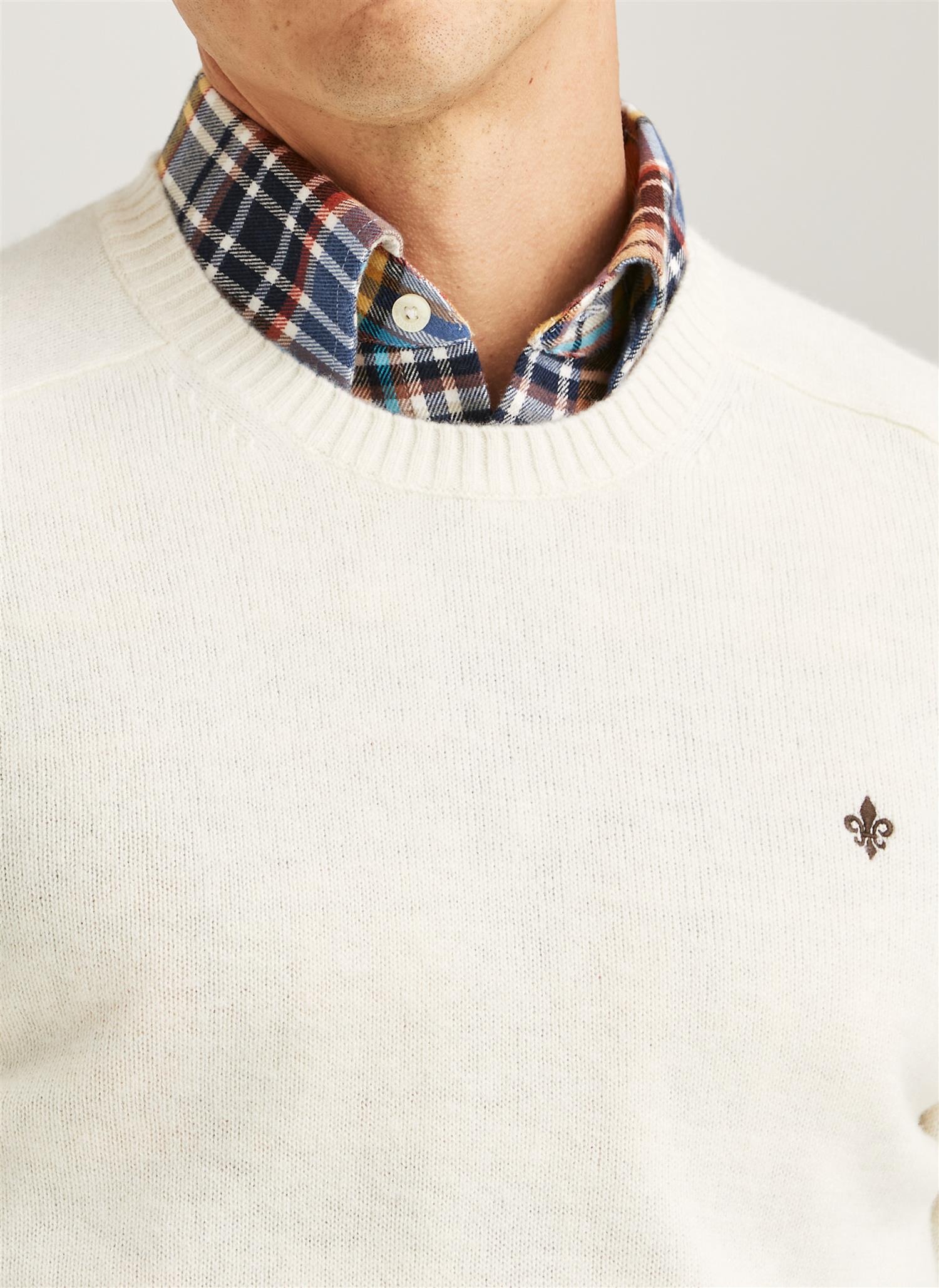 Hertford Oneck- Off white