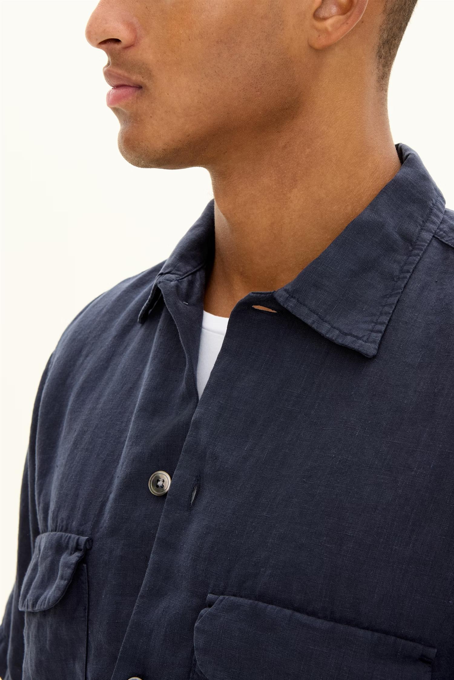 Regfit ss city shirt - Navy
