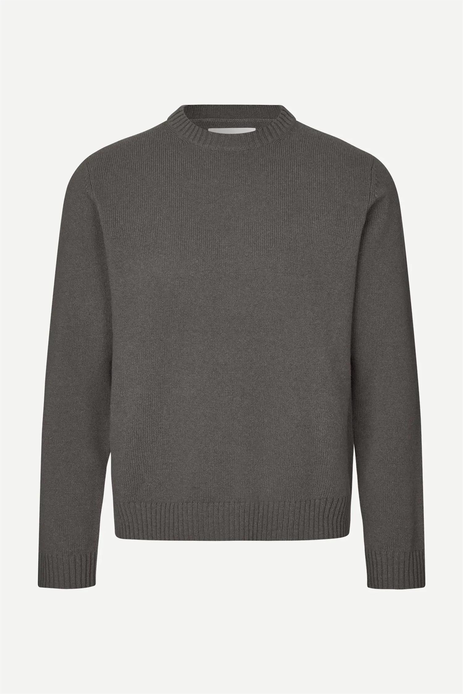 Sylli crew neck- Volcanic ash