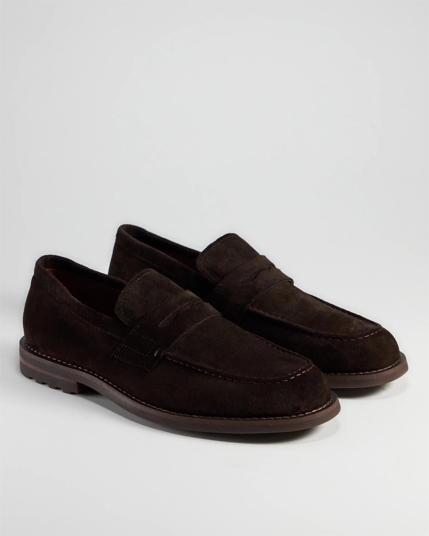 5140 Loafer - Dk brown suede