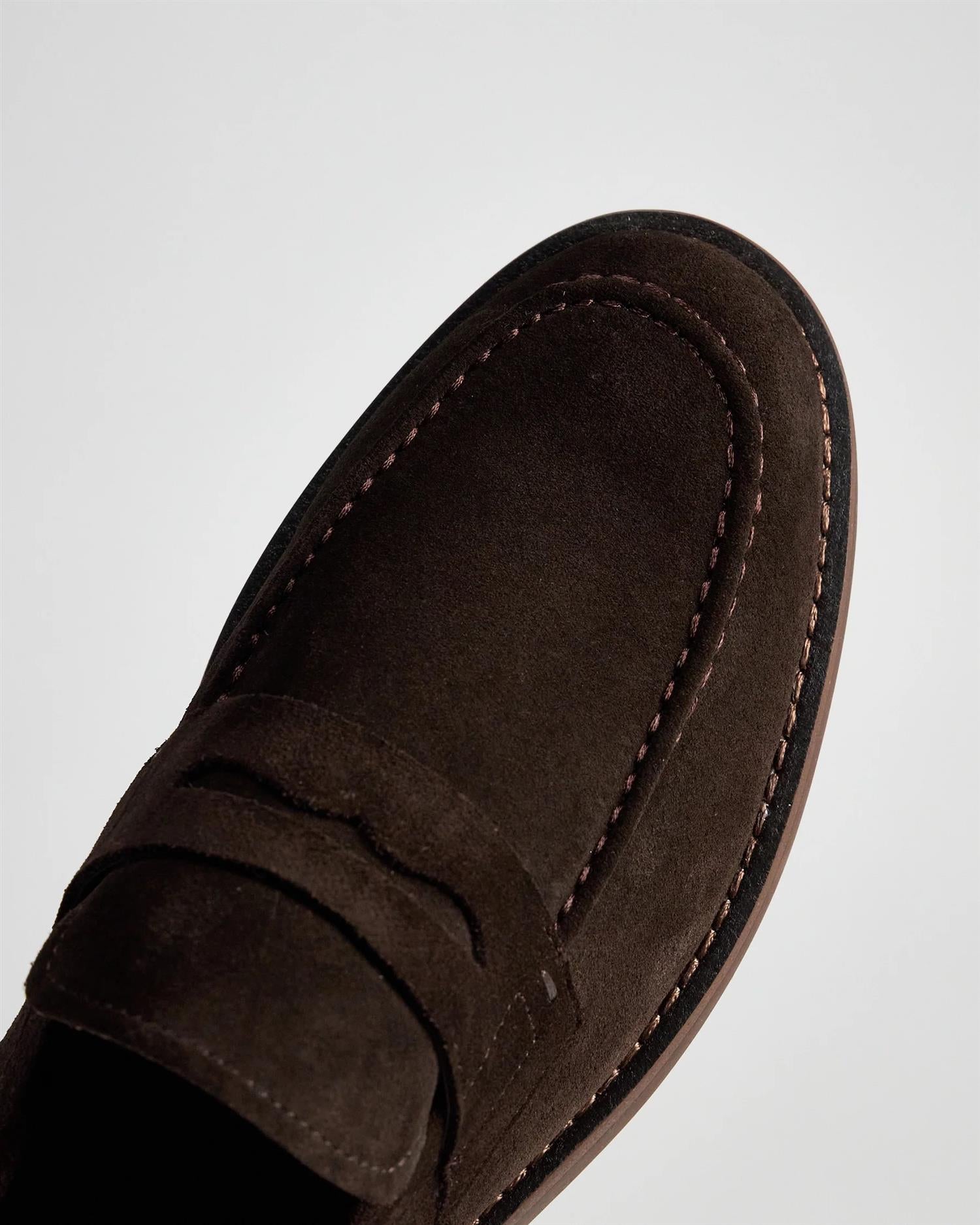 5140 Loafer - Dk brown suede