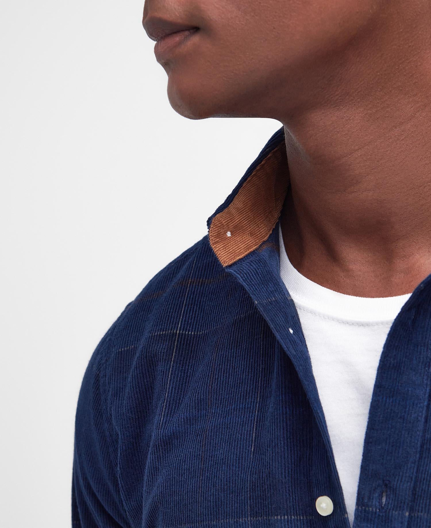 Blair tailored shirt- Midnight tartan