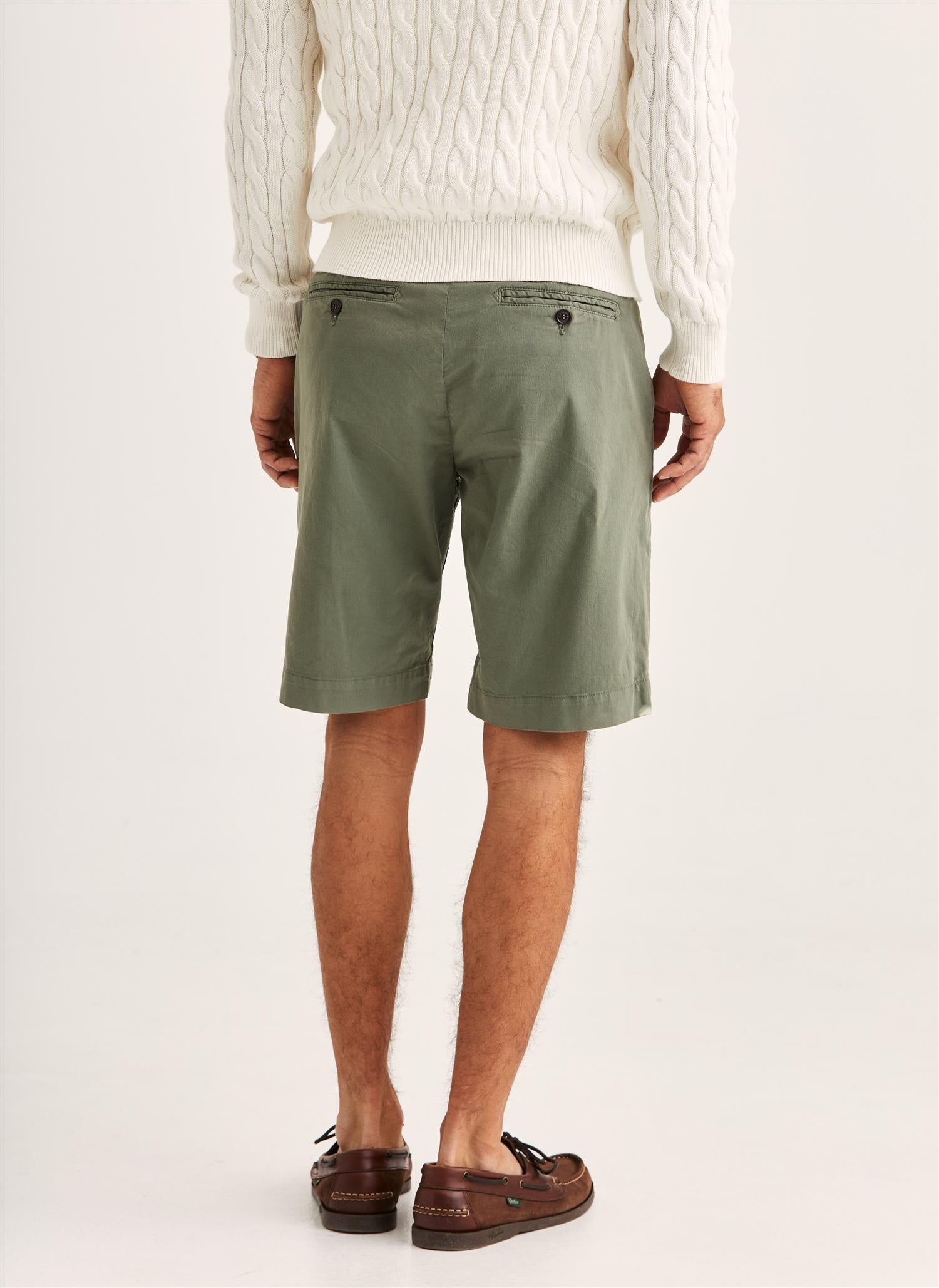 Jeffrey Summer Chino Shorts 10»- Olive
