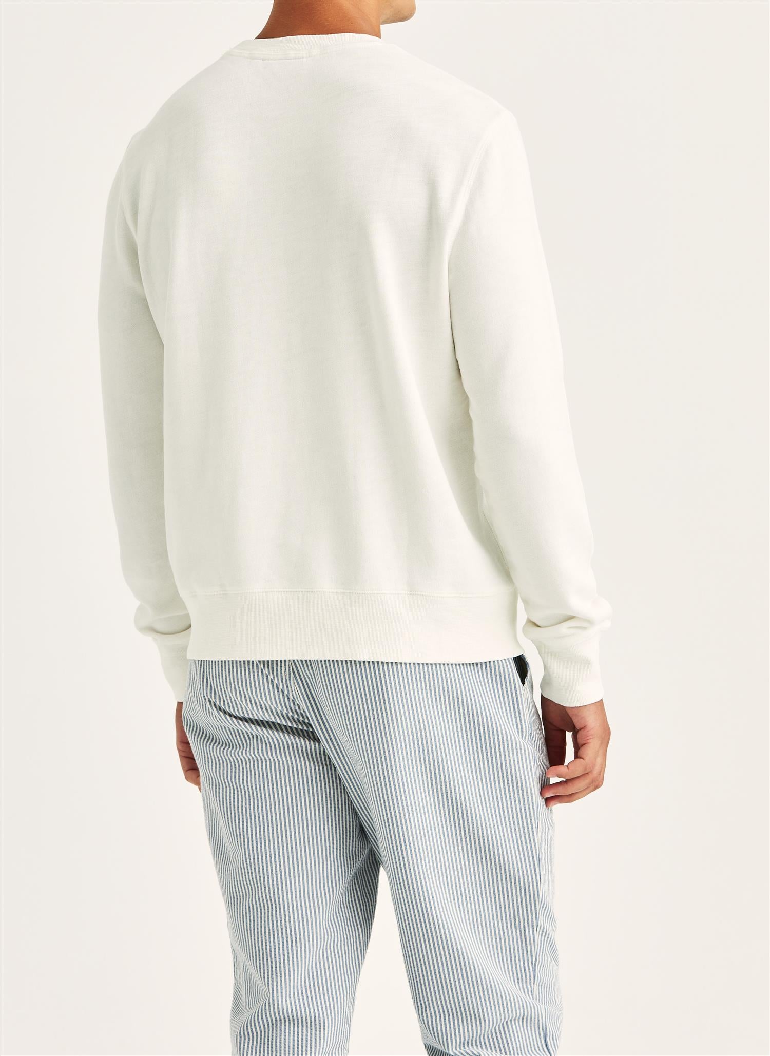 Watson Slub Sweatshirt - Off white