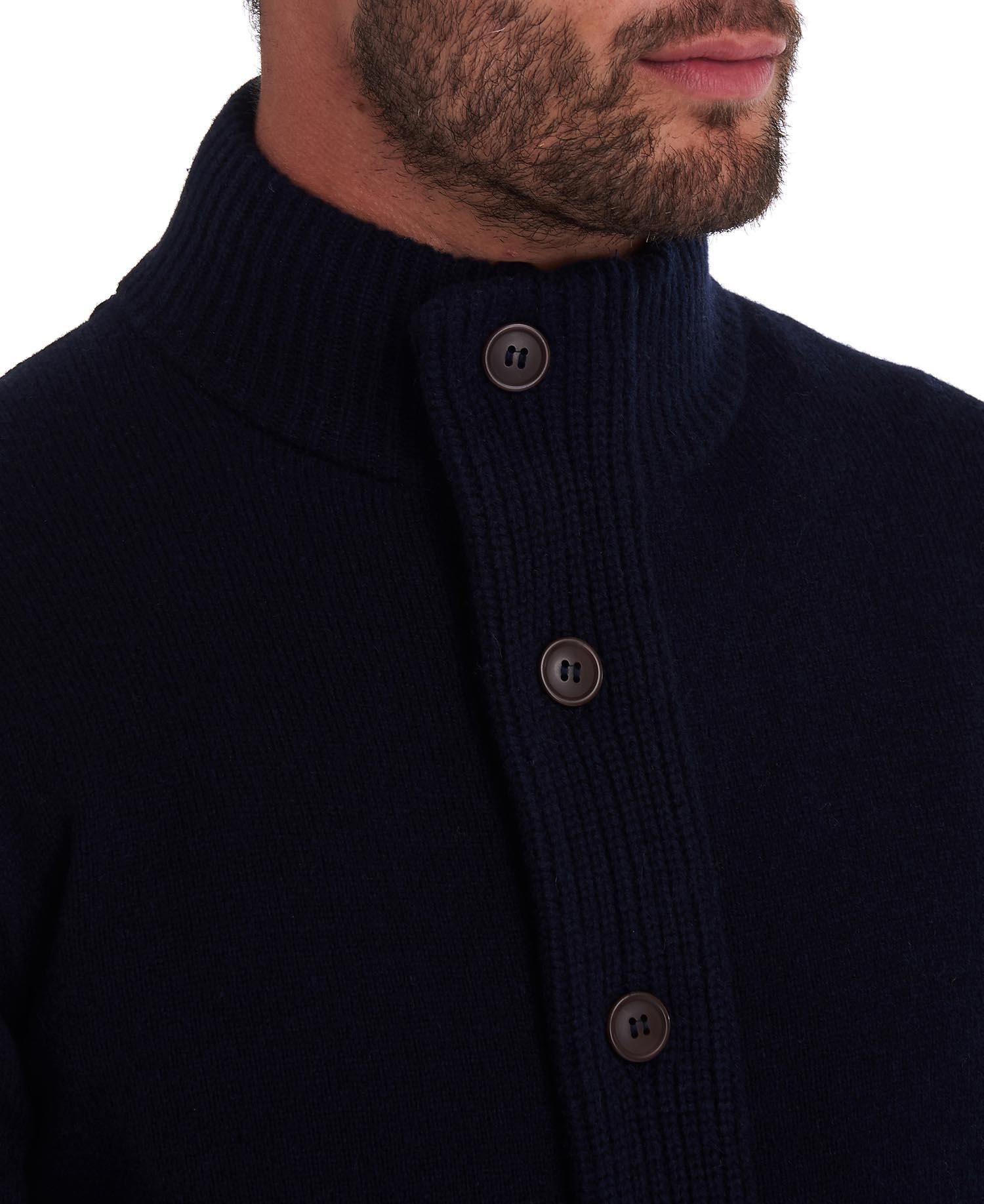 Essential patch zip- Navy