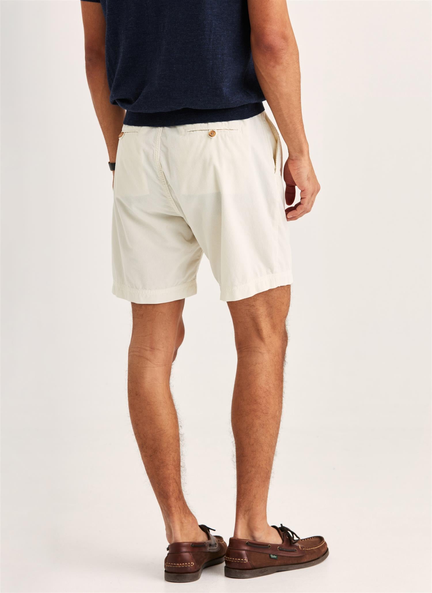 Fenix Summer Cord Shorts- Offwhite