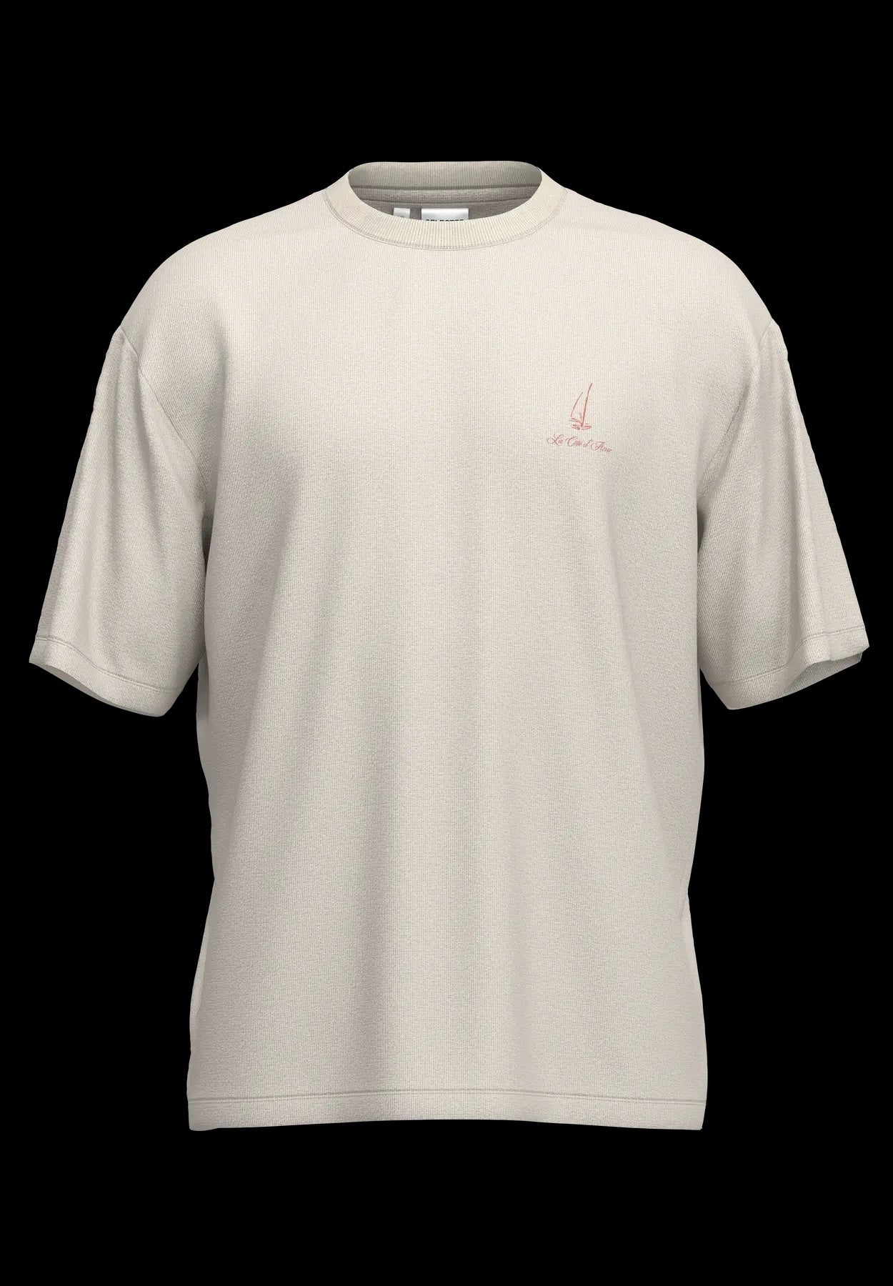 Looseoscar graphic tee ss - Oatmeal