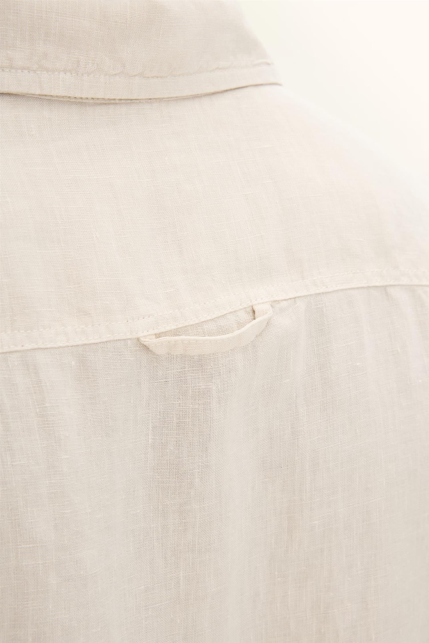 Regfit ss city shirt - Creme white