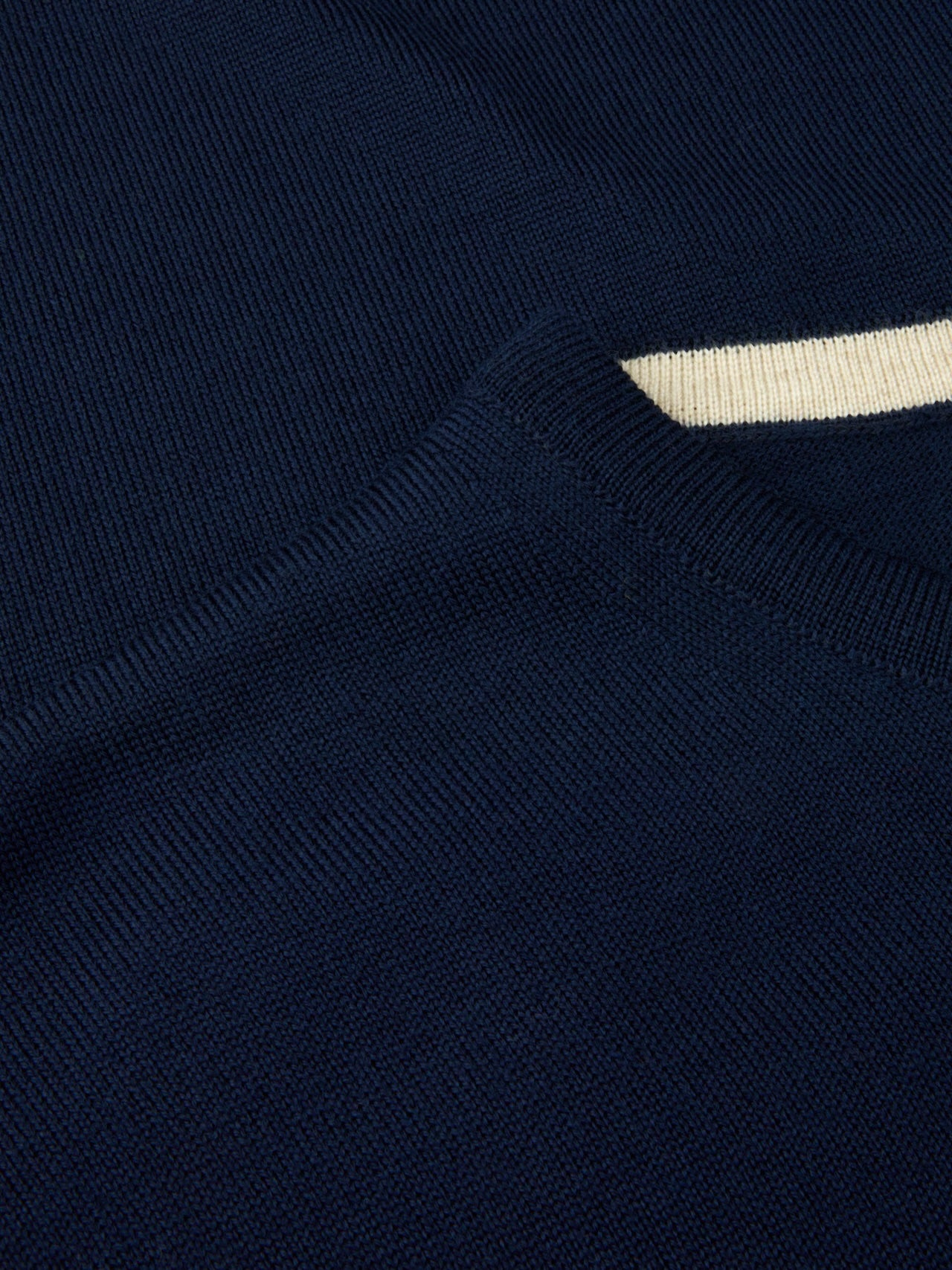 Merinogenser rund hals - Navy