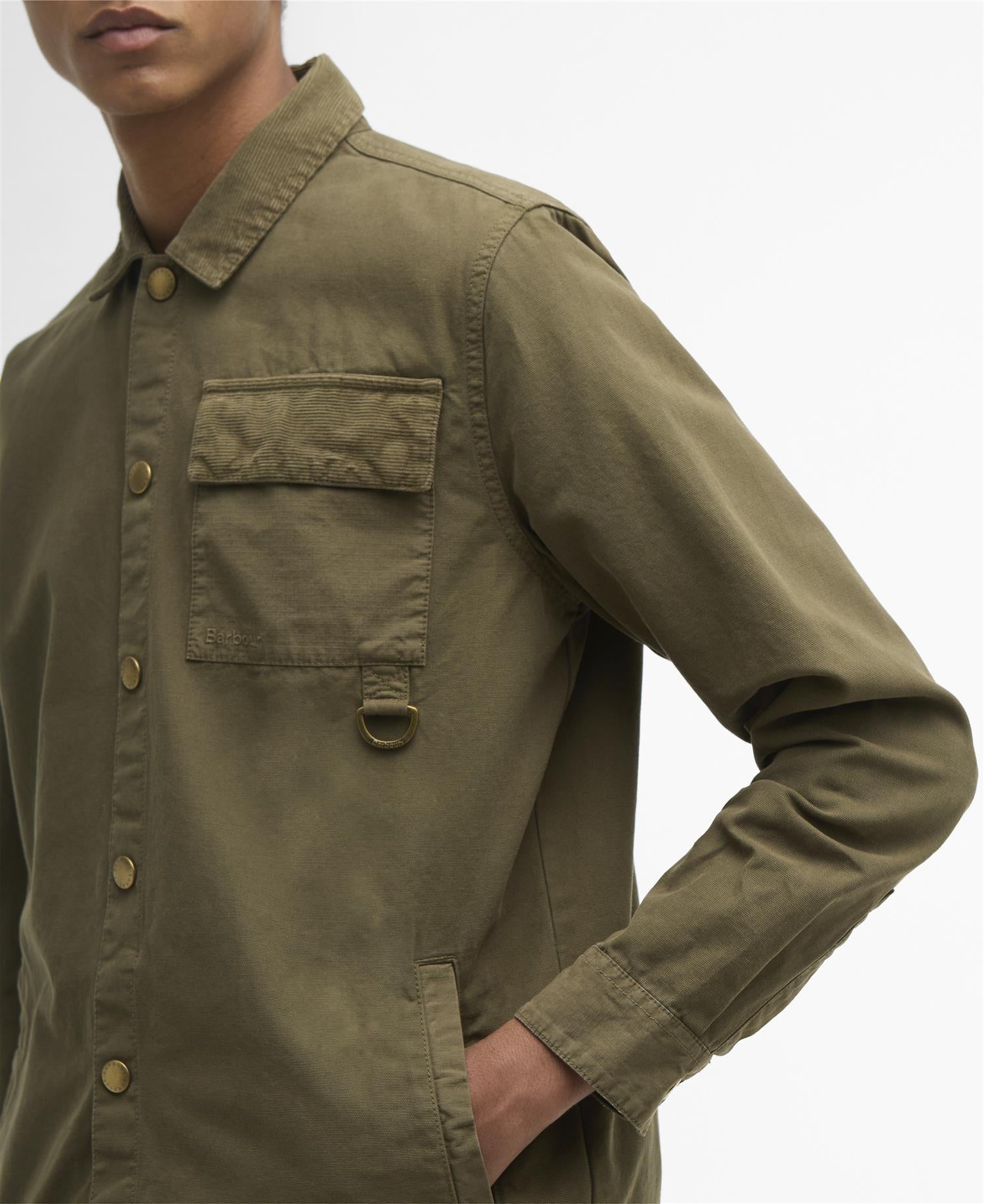 Declan Overshirt- Ivy green