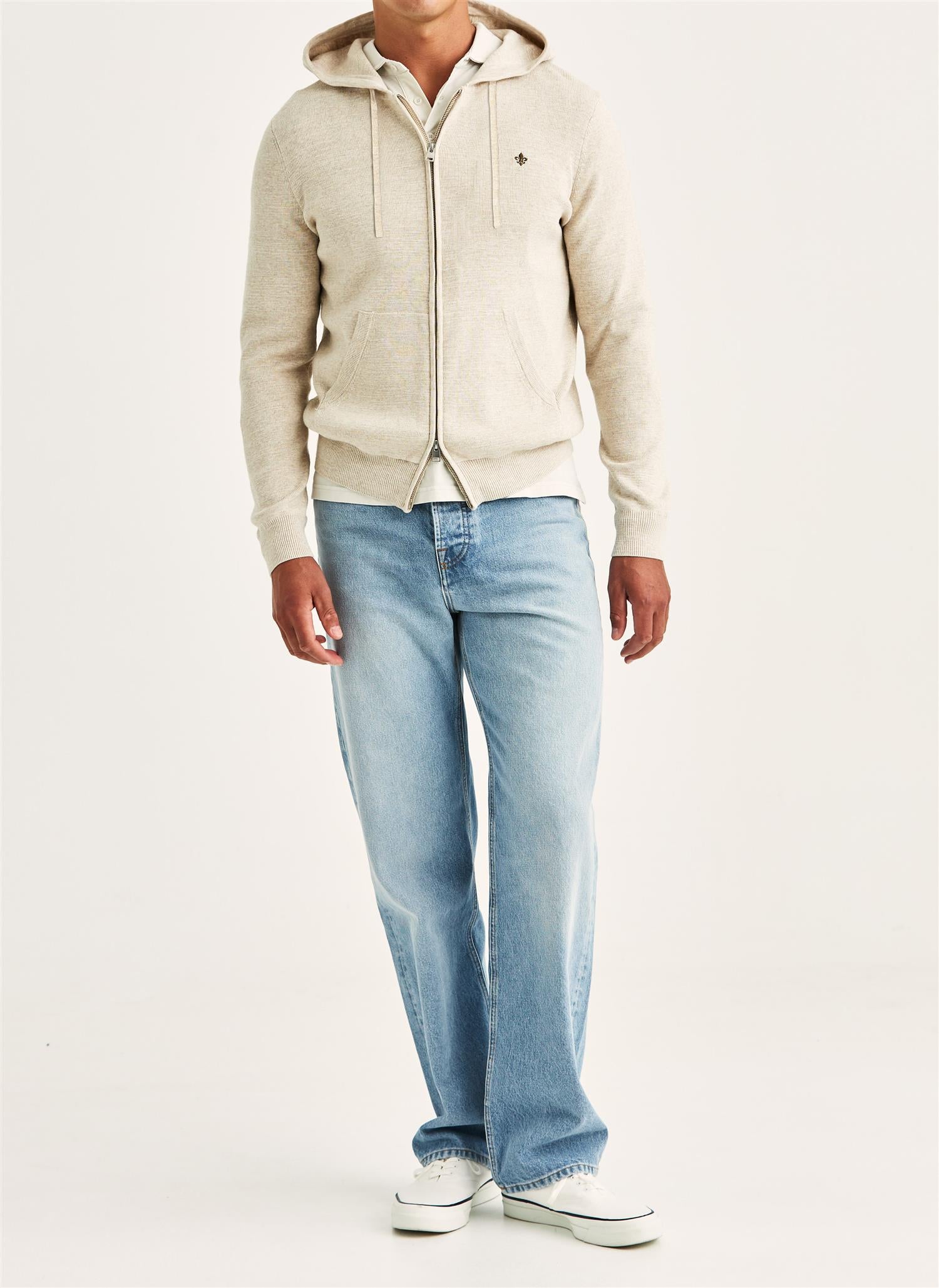 Randall Zip Hood- Khaki