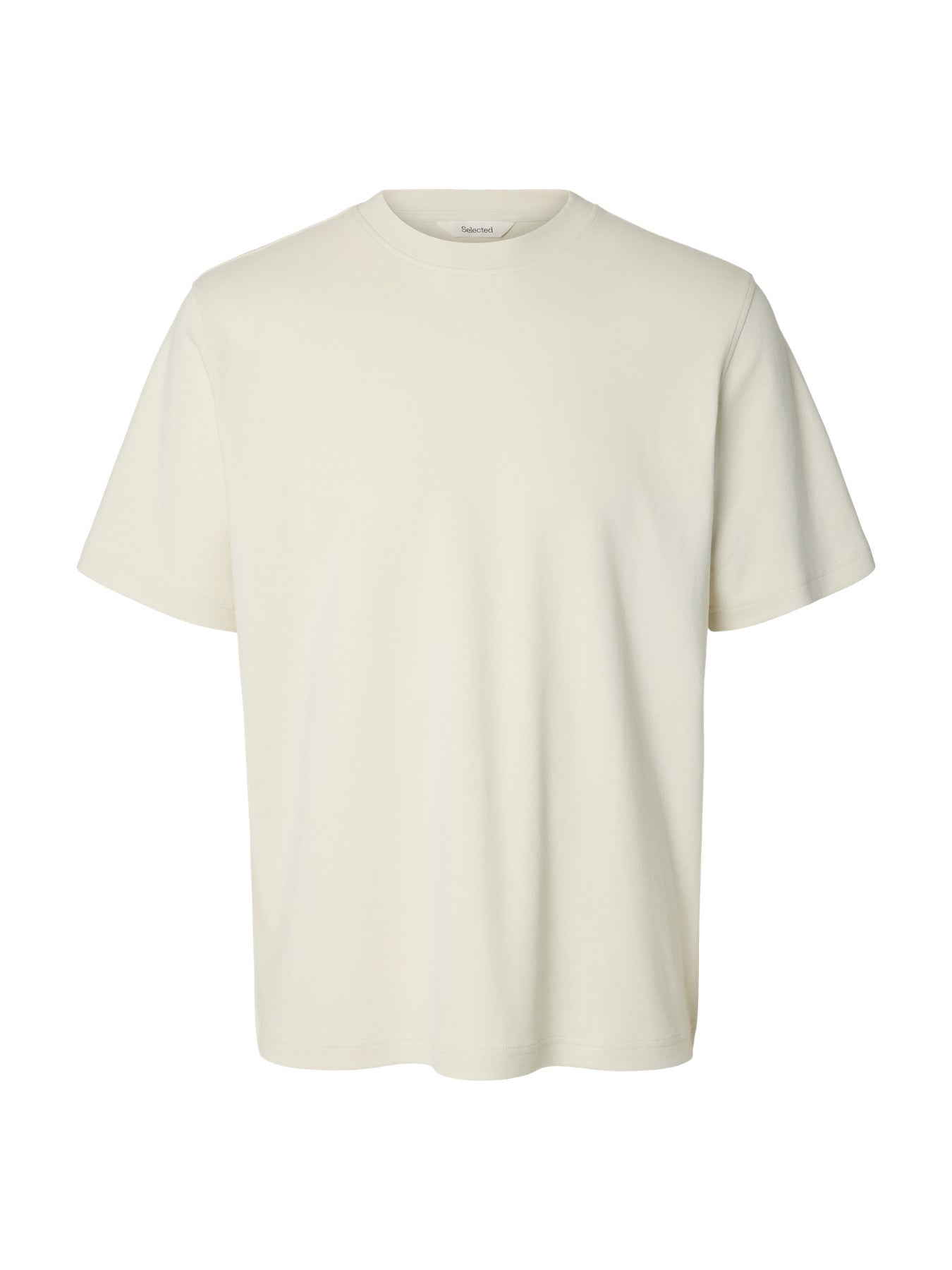 Taj mid wit peach ss tee- Silver birch