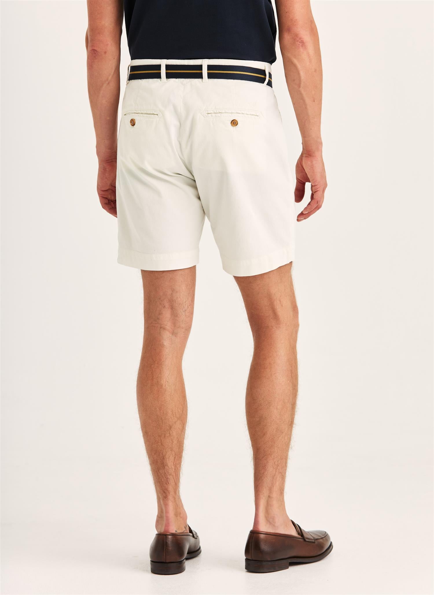 Jeffrey Summer Chino Shorts 7»- Off white