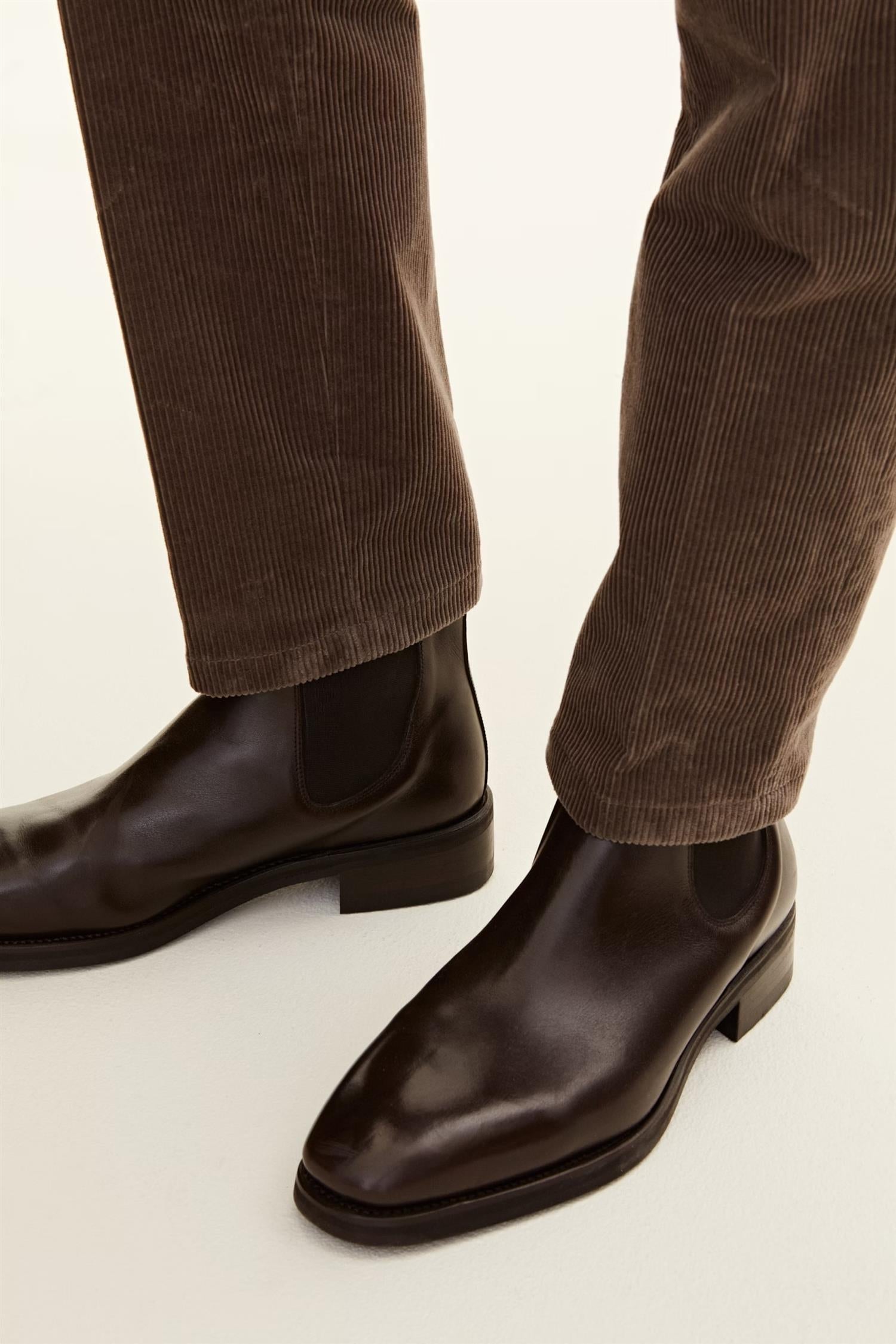 Denz trousers cord- Baked beige