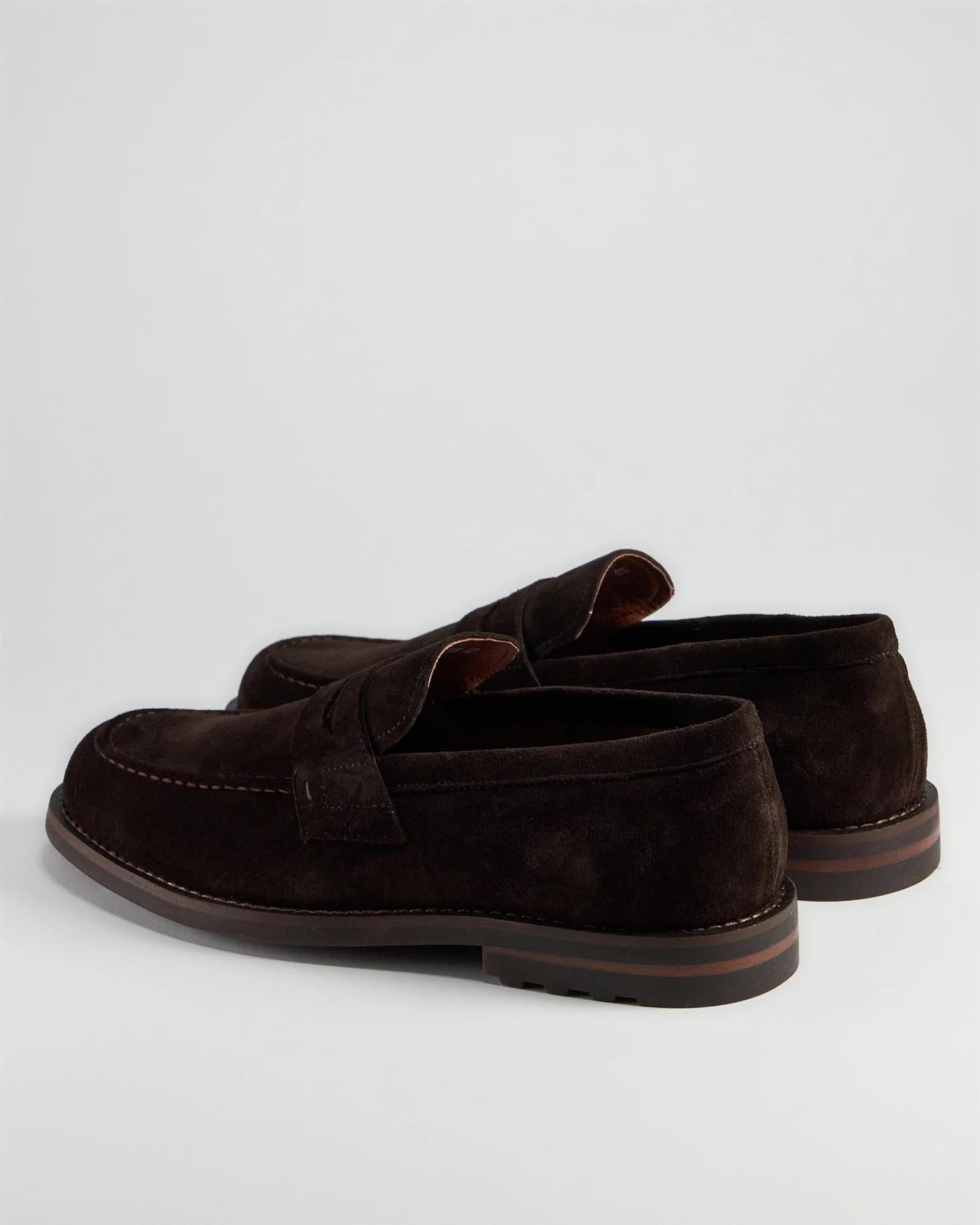 5140 Loafer - Dk brown suede