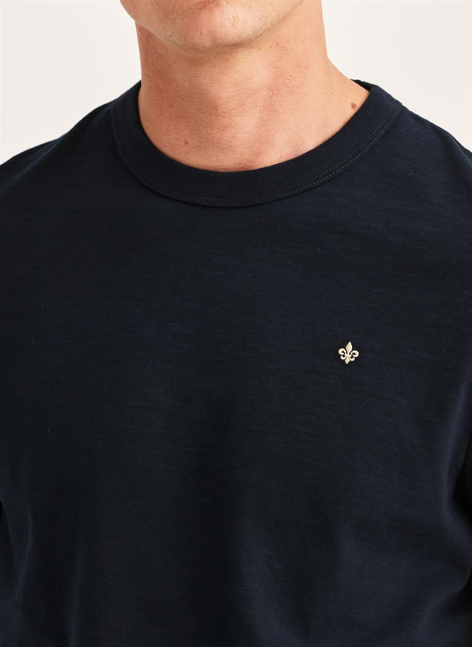 Watson Slub Tee- Old blue