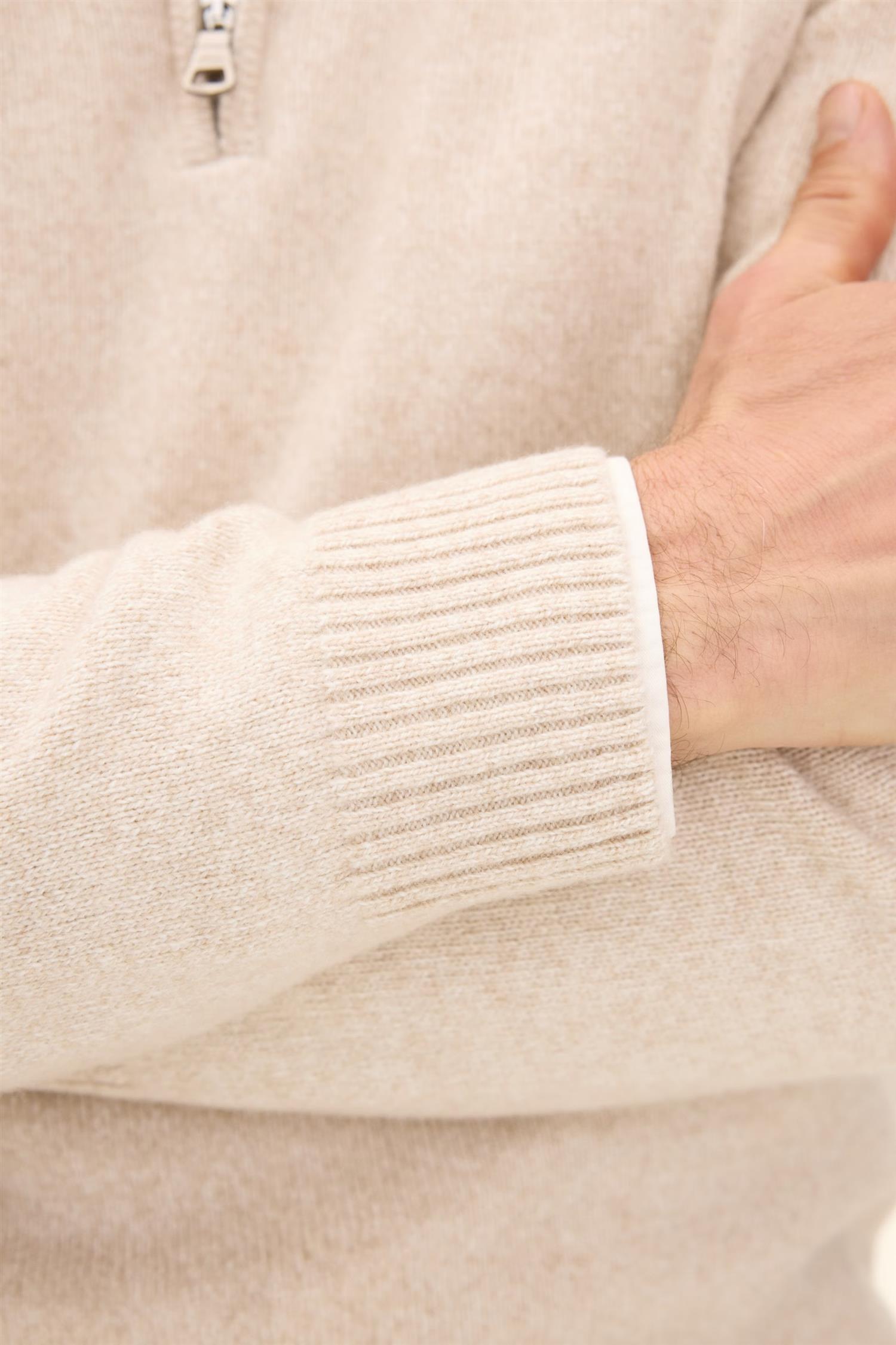 paul half zip Beach beige