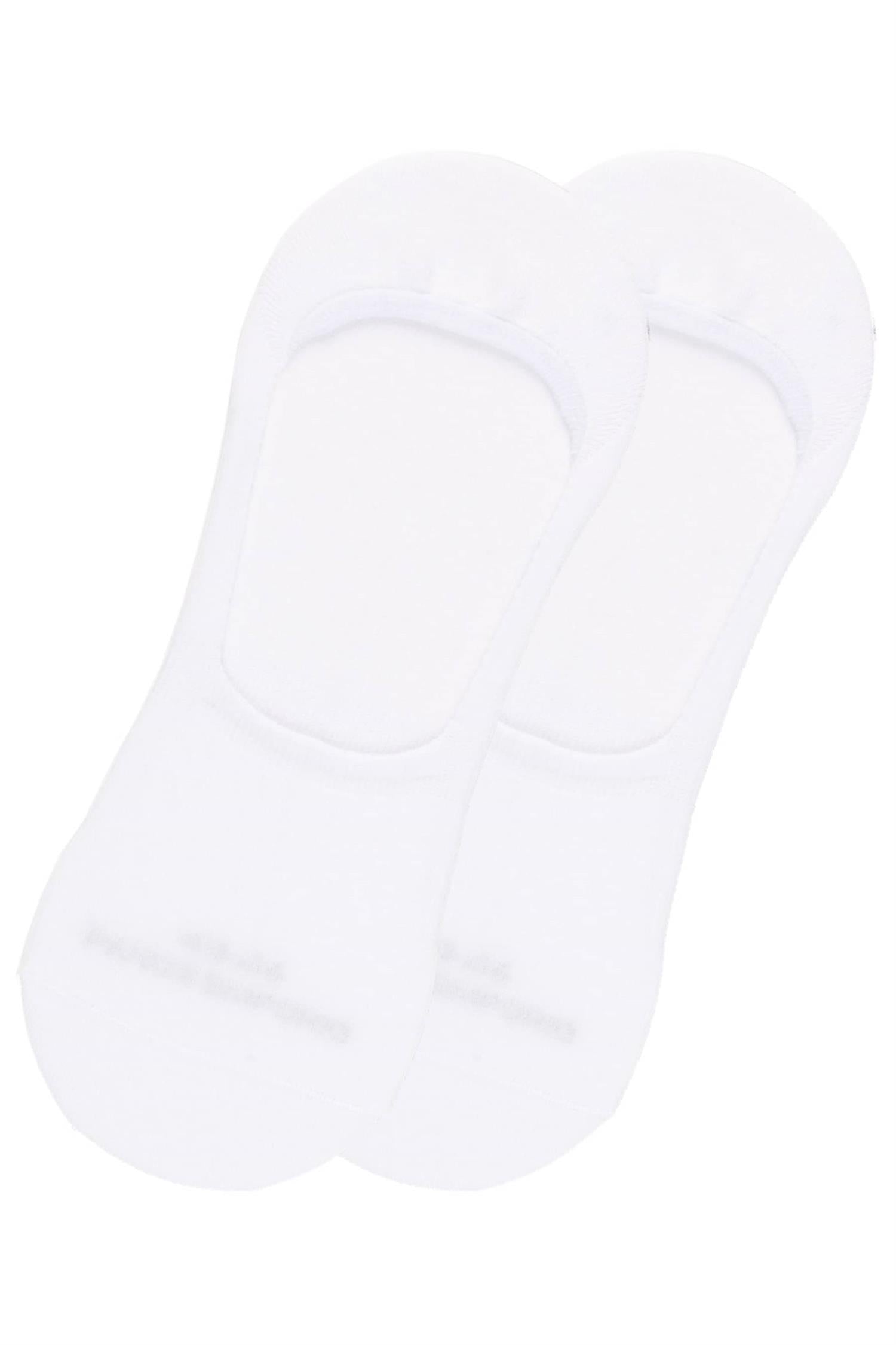 Runar cotton no-show 2pk - White