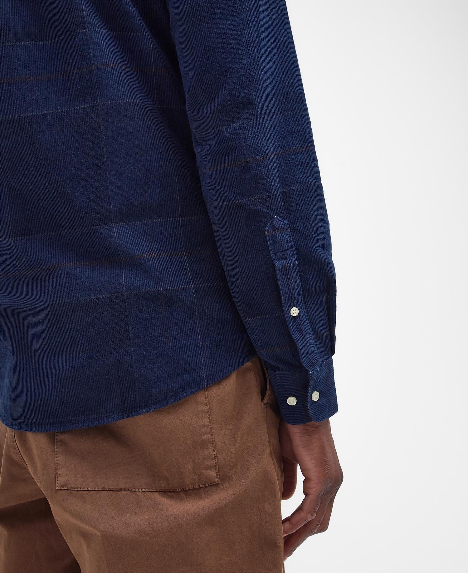 Blair tailored shirt- Midnight tartan