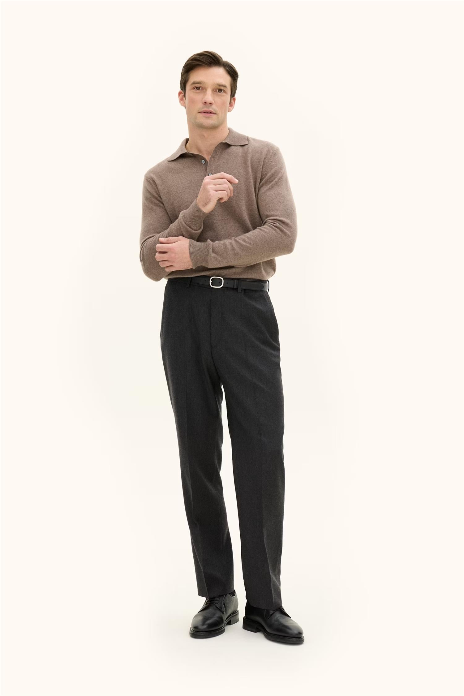 Pepe poloshirt- Walnut beige