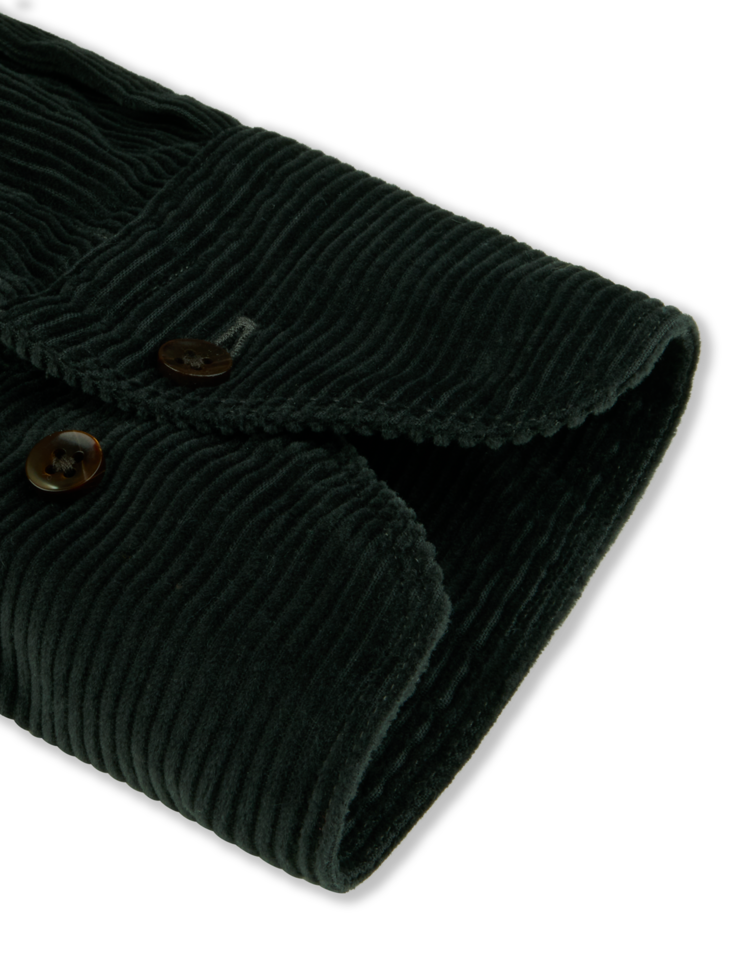 Cord shirt- Dark green