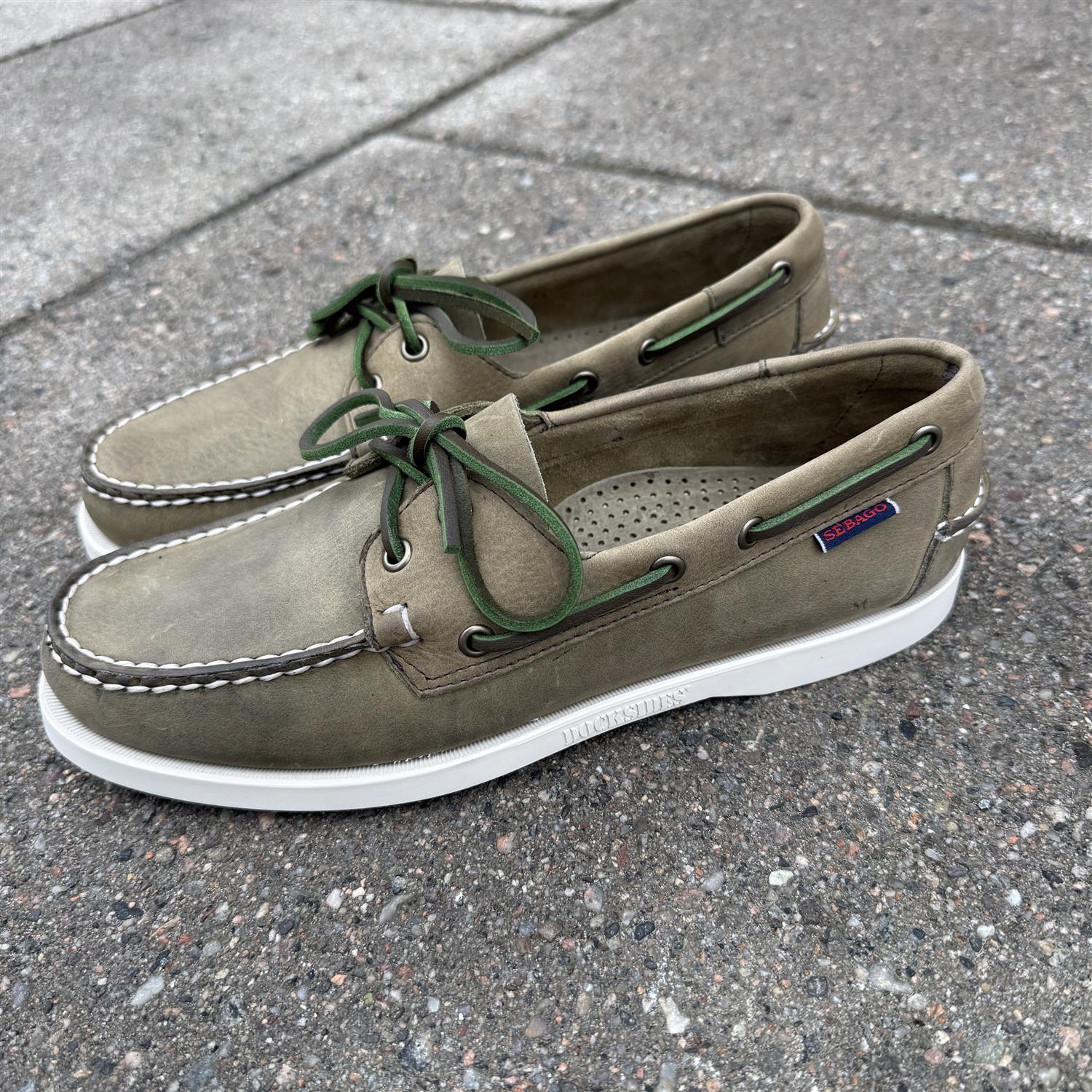 Docksides Portland - Green Military
