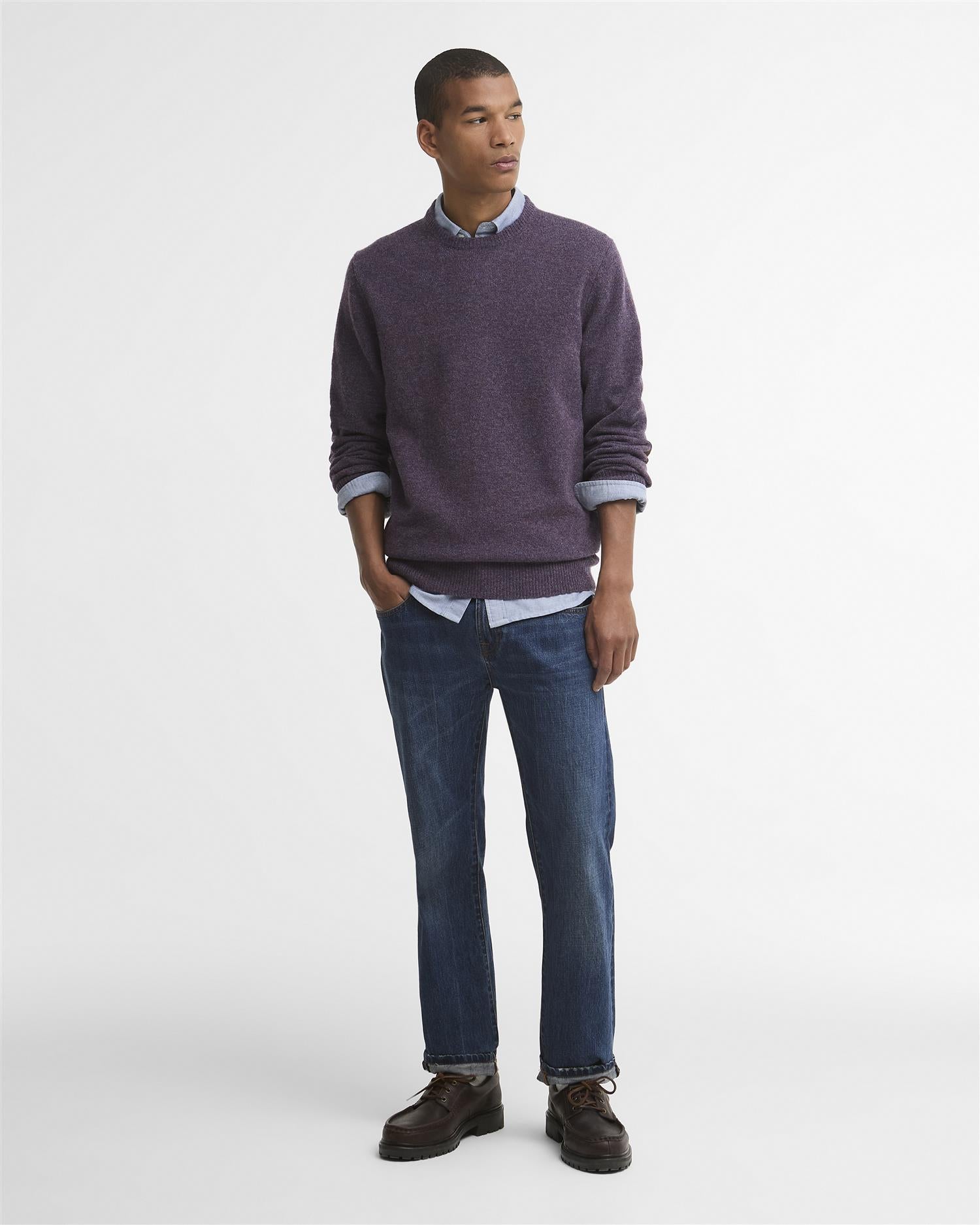 Essential Patch Crew- Grape