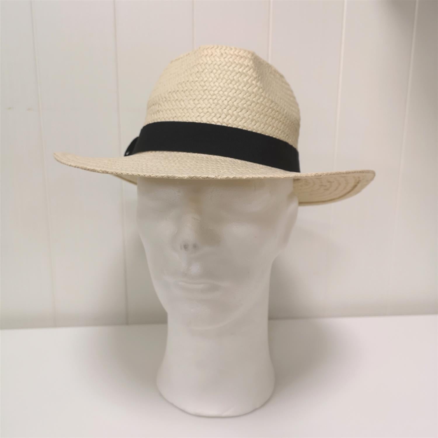 Classic Unisex Panama Hat Offwhite