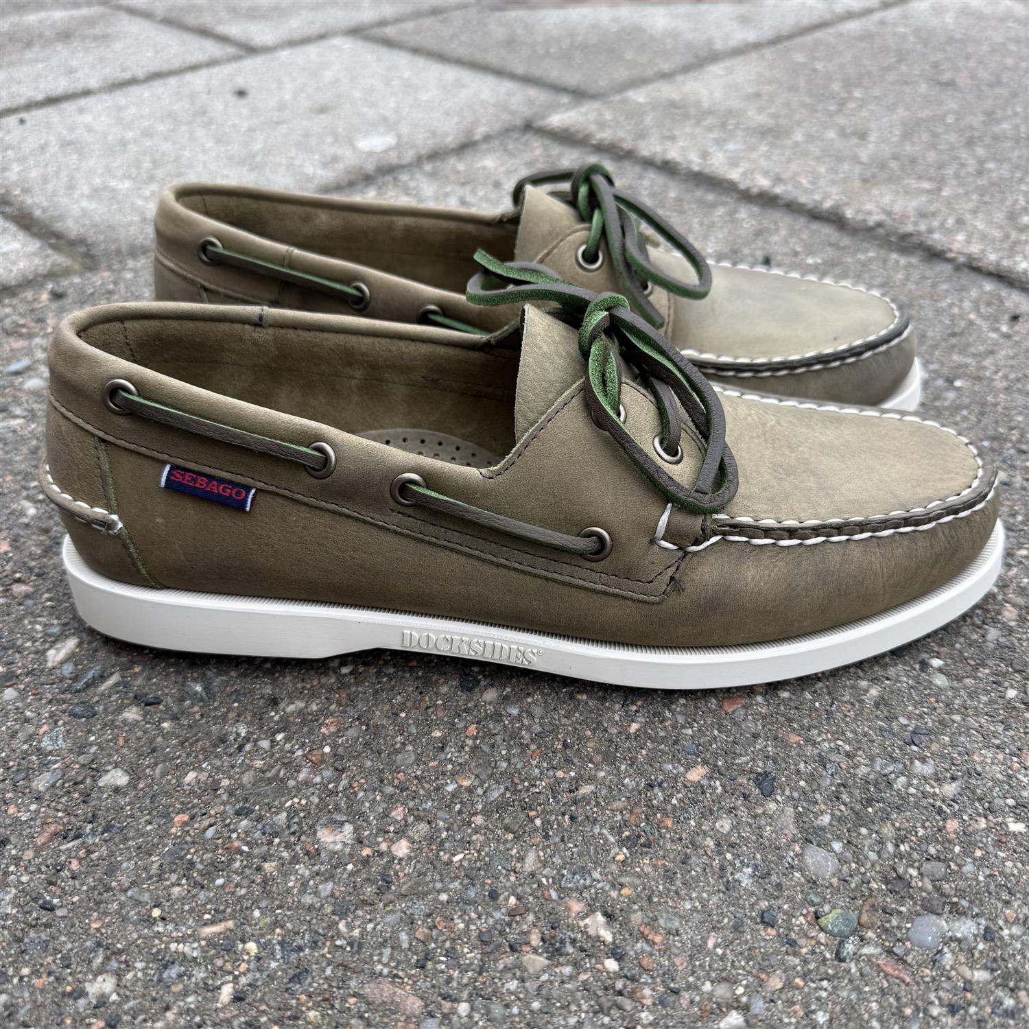 Docksides Portland - Green Military