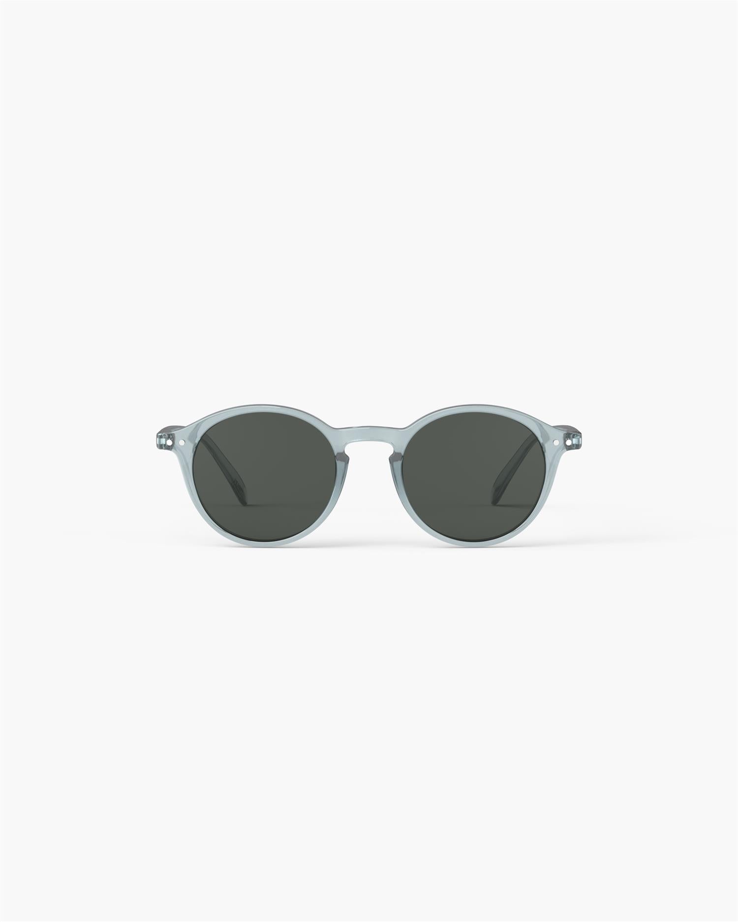 Reading Sun D - Crystal/ green lenses