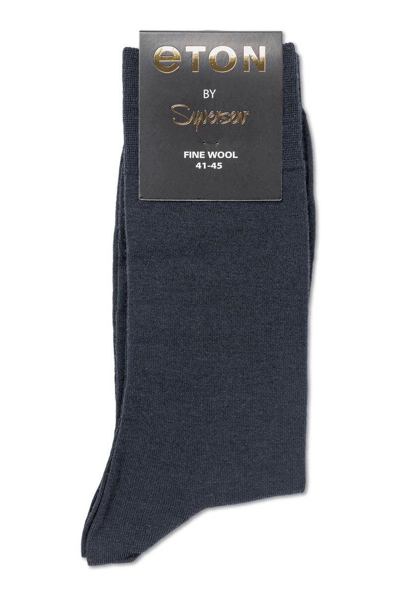 Eton Fine wool plain- Dark blue