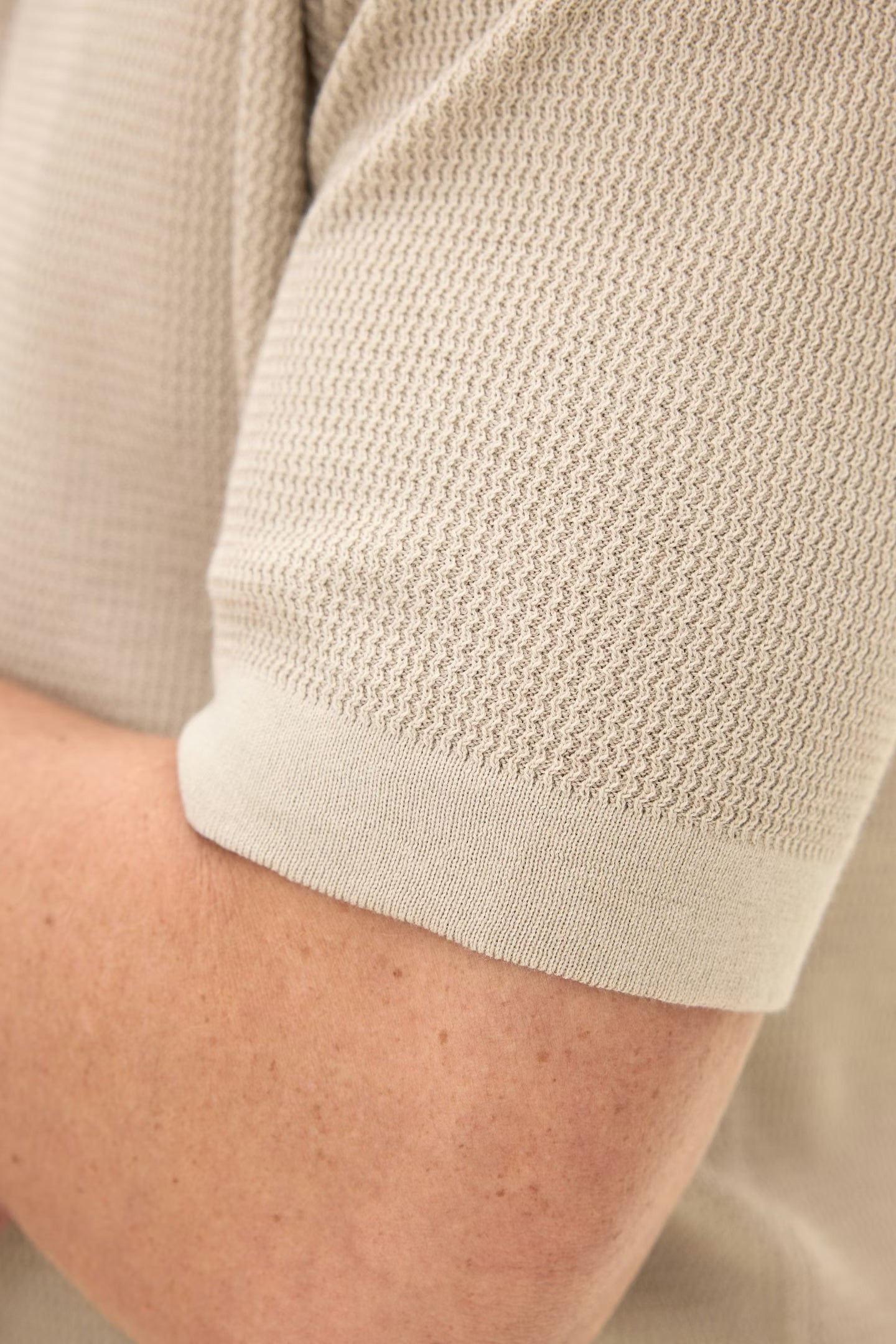 Patrick poloshirt - Washed beige