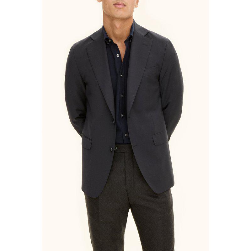 Fogerty blazer dress navy
