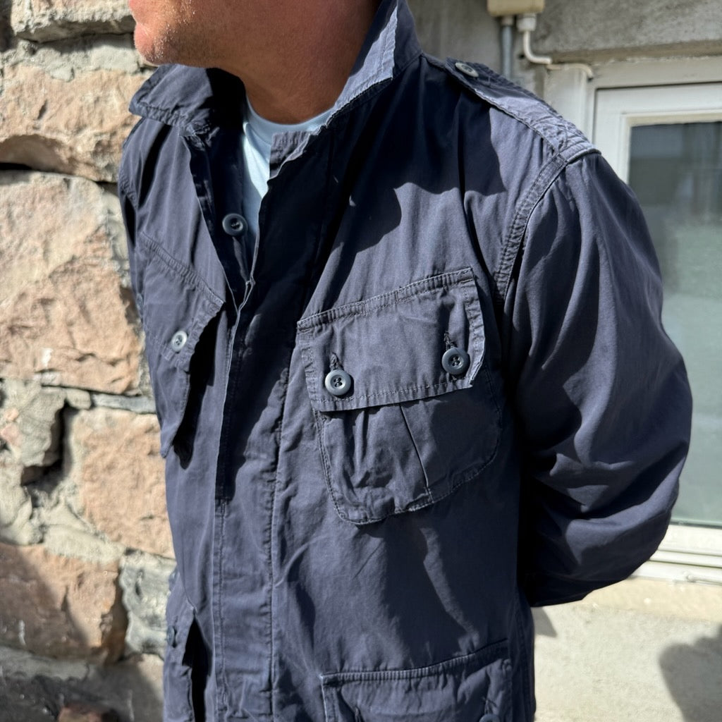 Jungle jacket Popeline- Navy