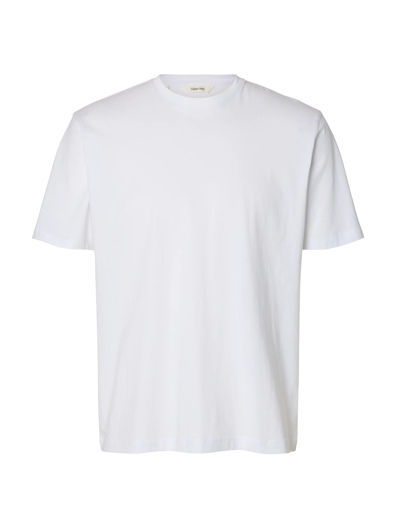Mount ss o-neck tee - Bright white