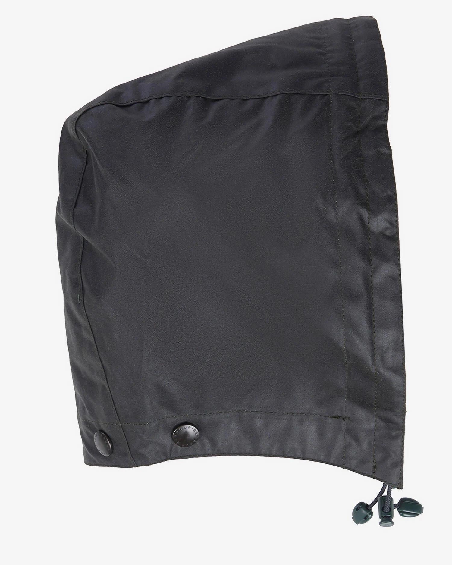 Wax cotton hood - Sage