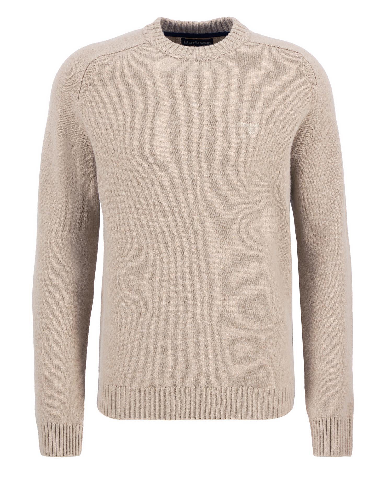 Grangetown Crew Neck Sweater- Washed stone