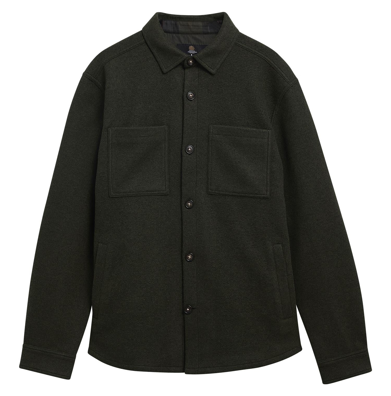Marltown wool blend overshirt- Sage