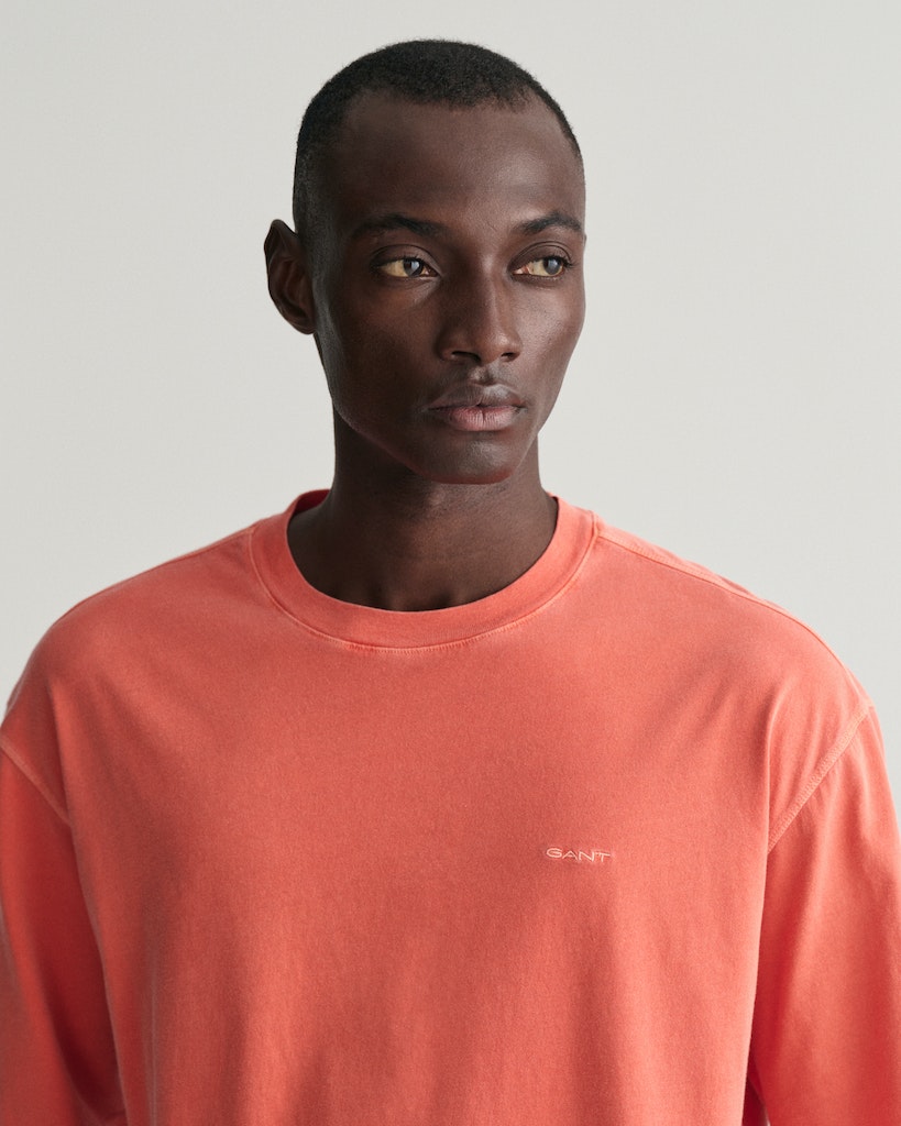 Sunfaded ss t-shirt Burnt orange