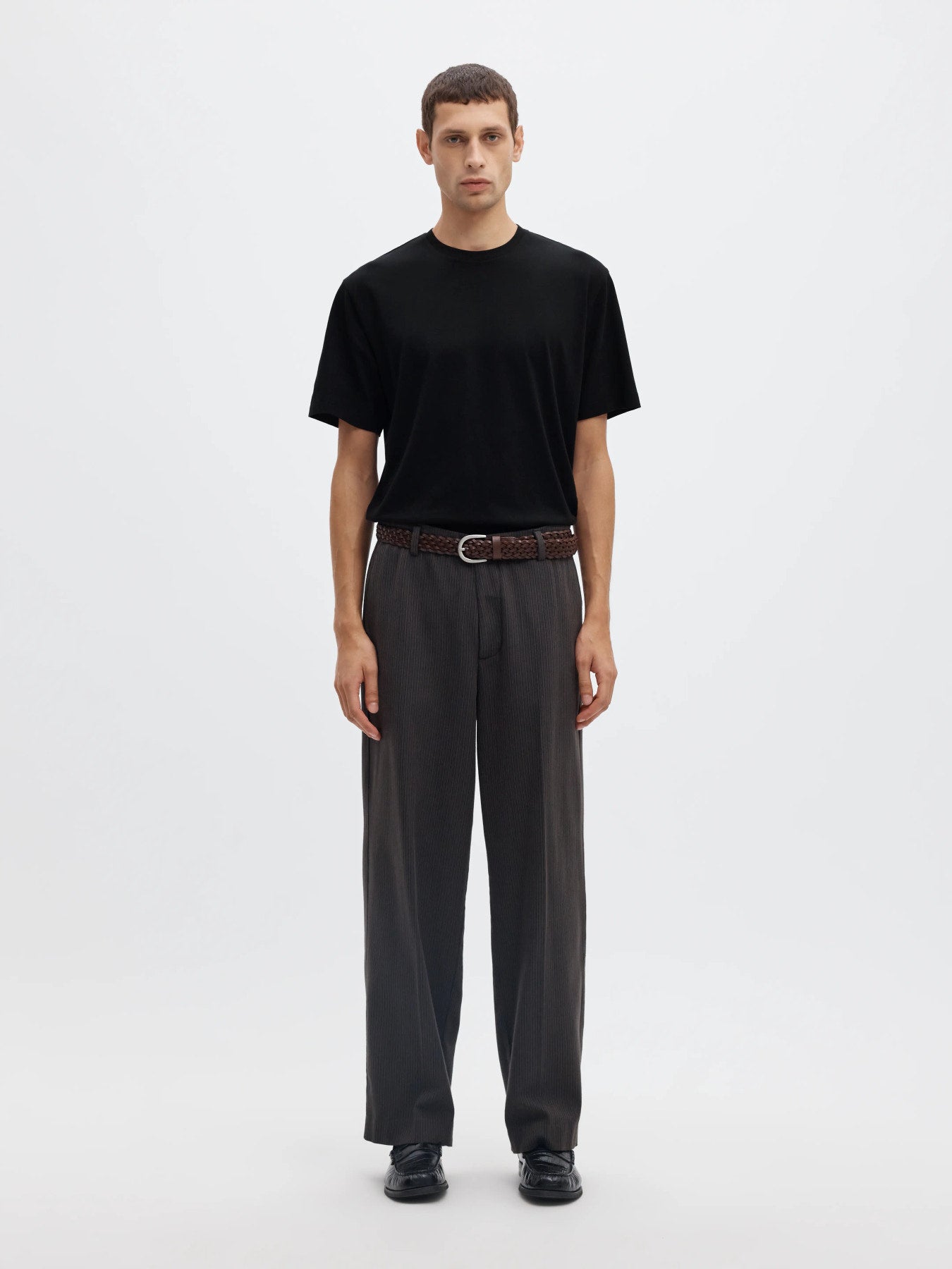 Mount ss o-neck tee - Black